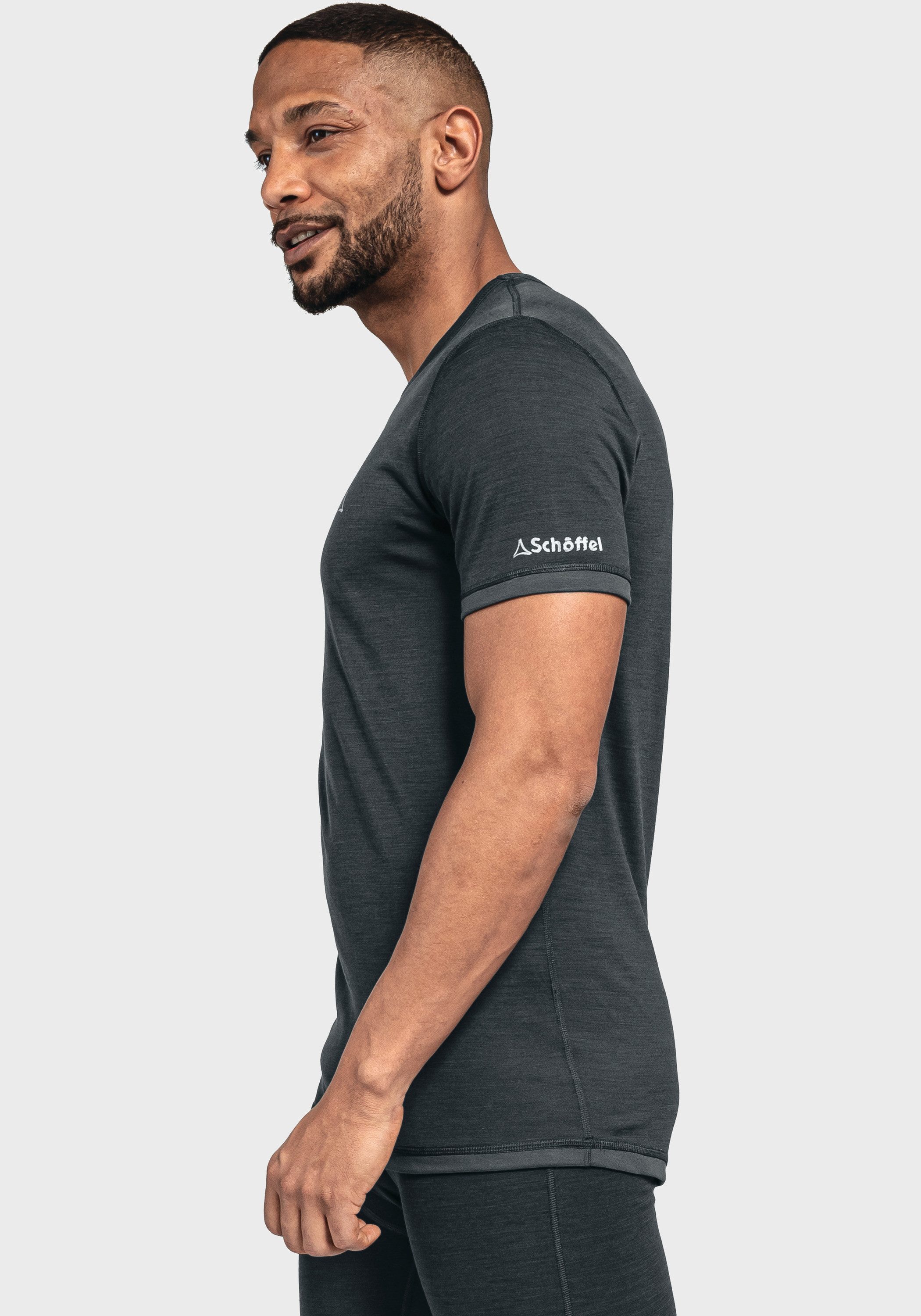Schöffel Functioneel shirt Merino Sport shirt korte mouwen M