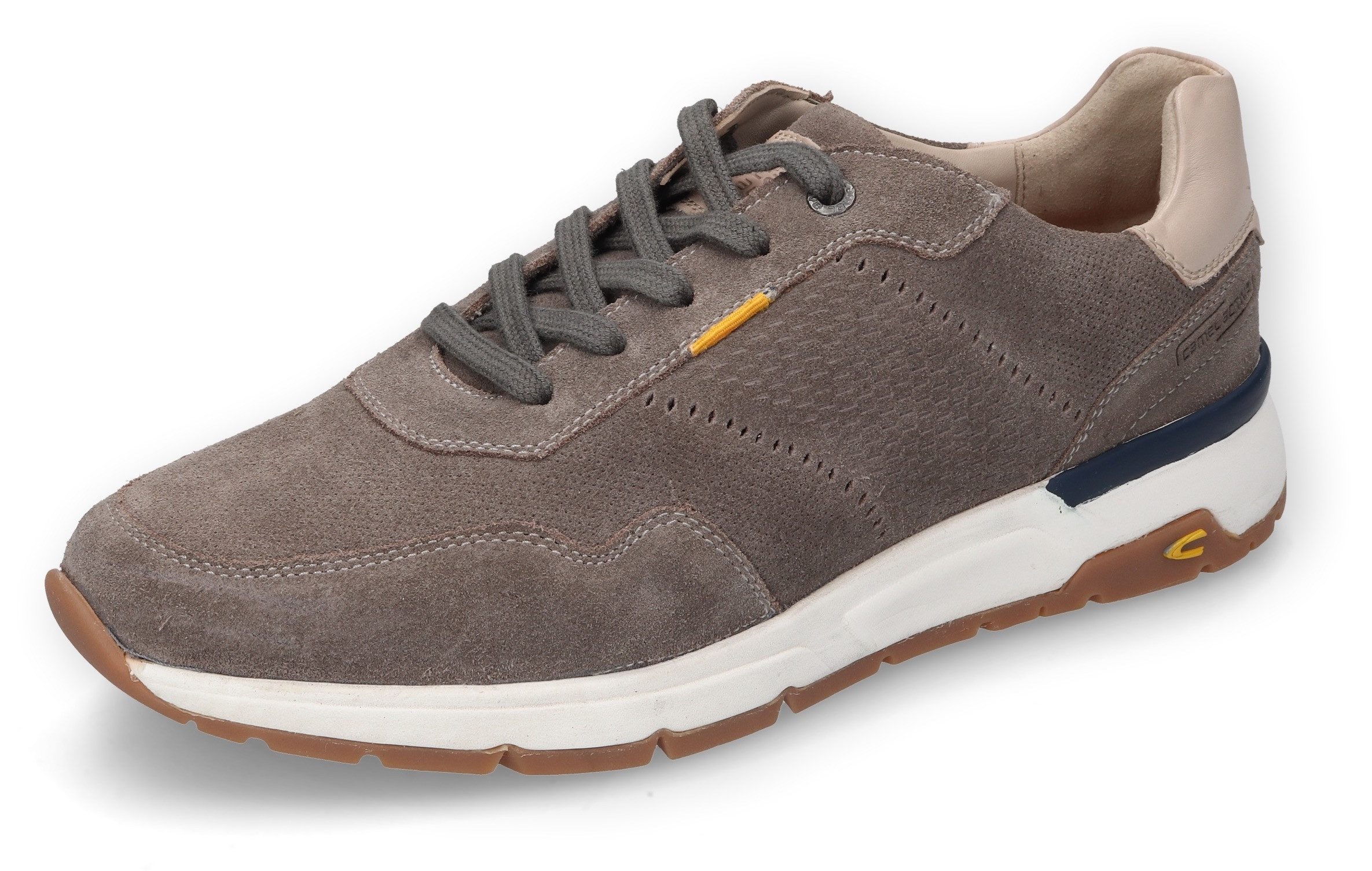 camel active Sneakers , veterschoen, retro sneaker met leren voering