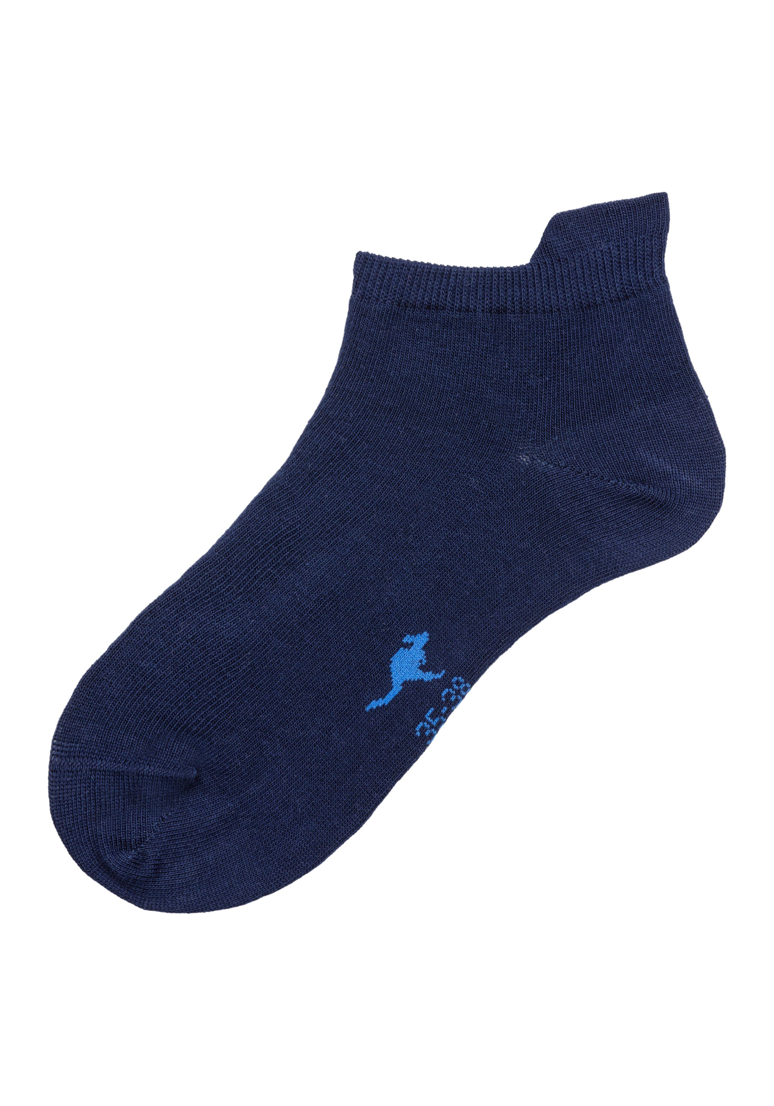 KangaROOS Sneakersokken met verlengd boord aan de achterkant (set, 10 paar)