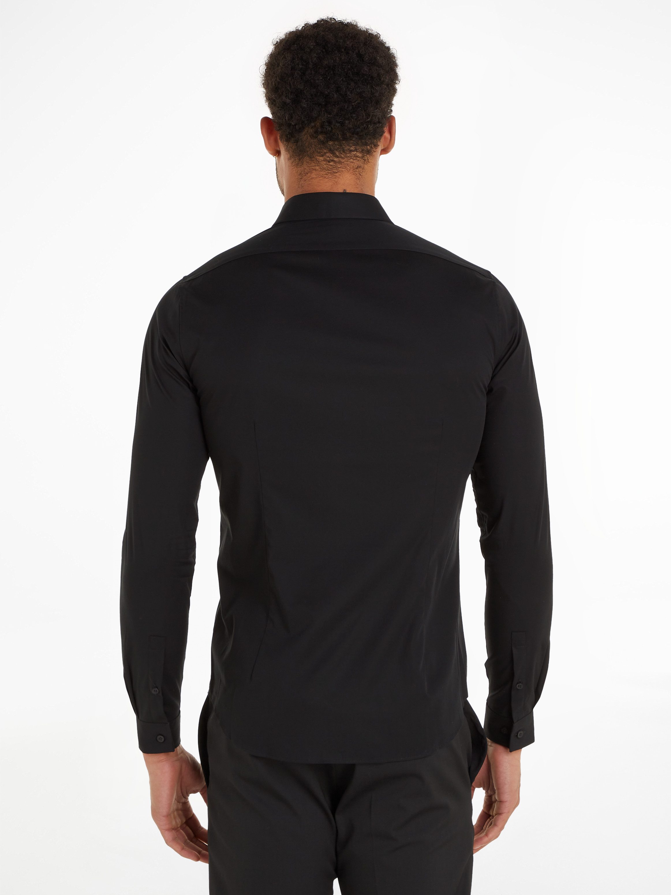 Calvin Klein Overhemd met lange mouwen POPLIN HP EXTRA SLIM SHIRT