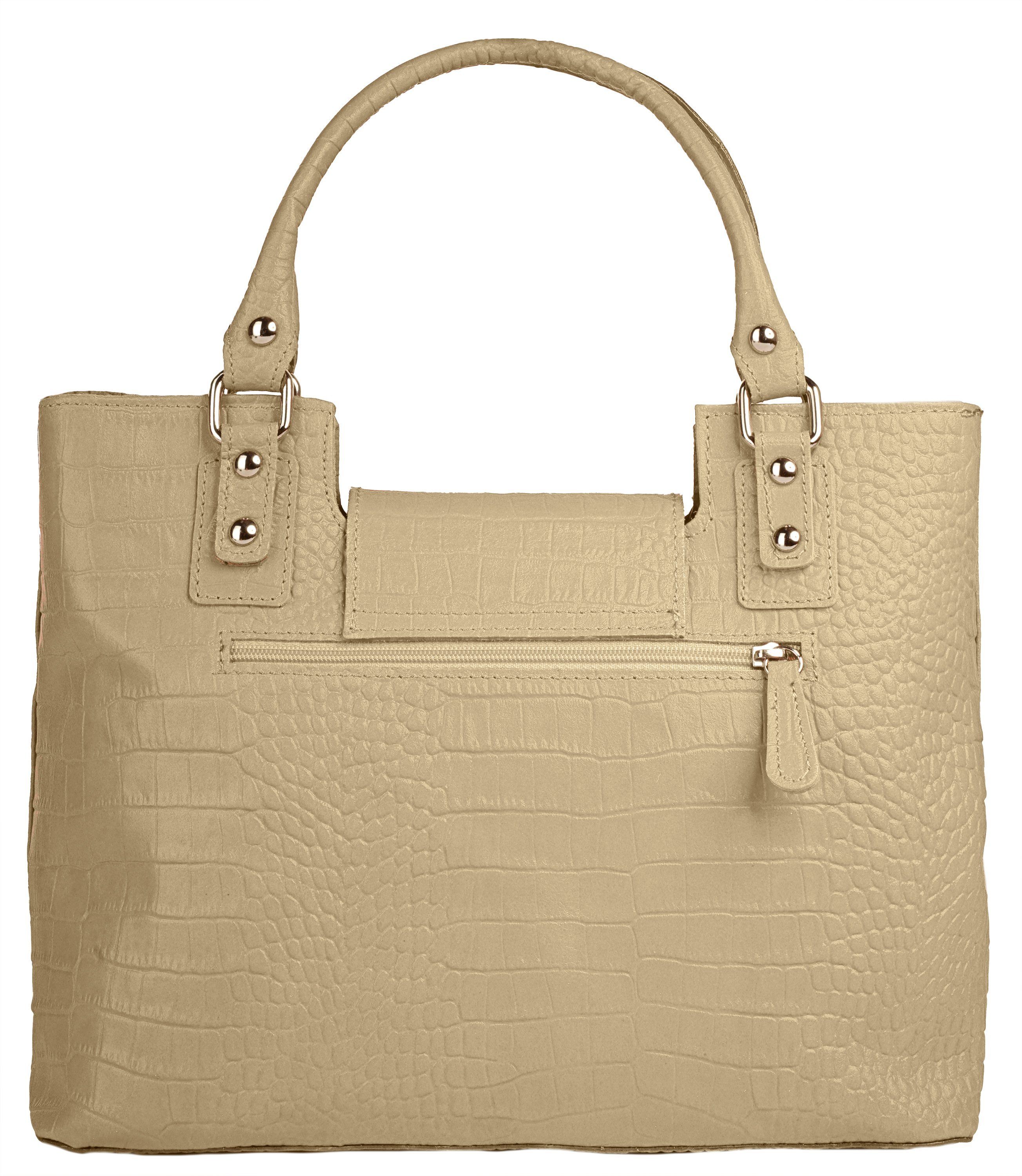 Cluty Tas echt leer, made in italy