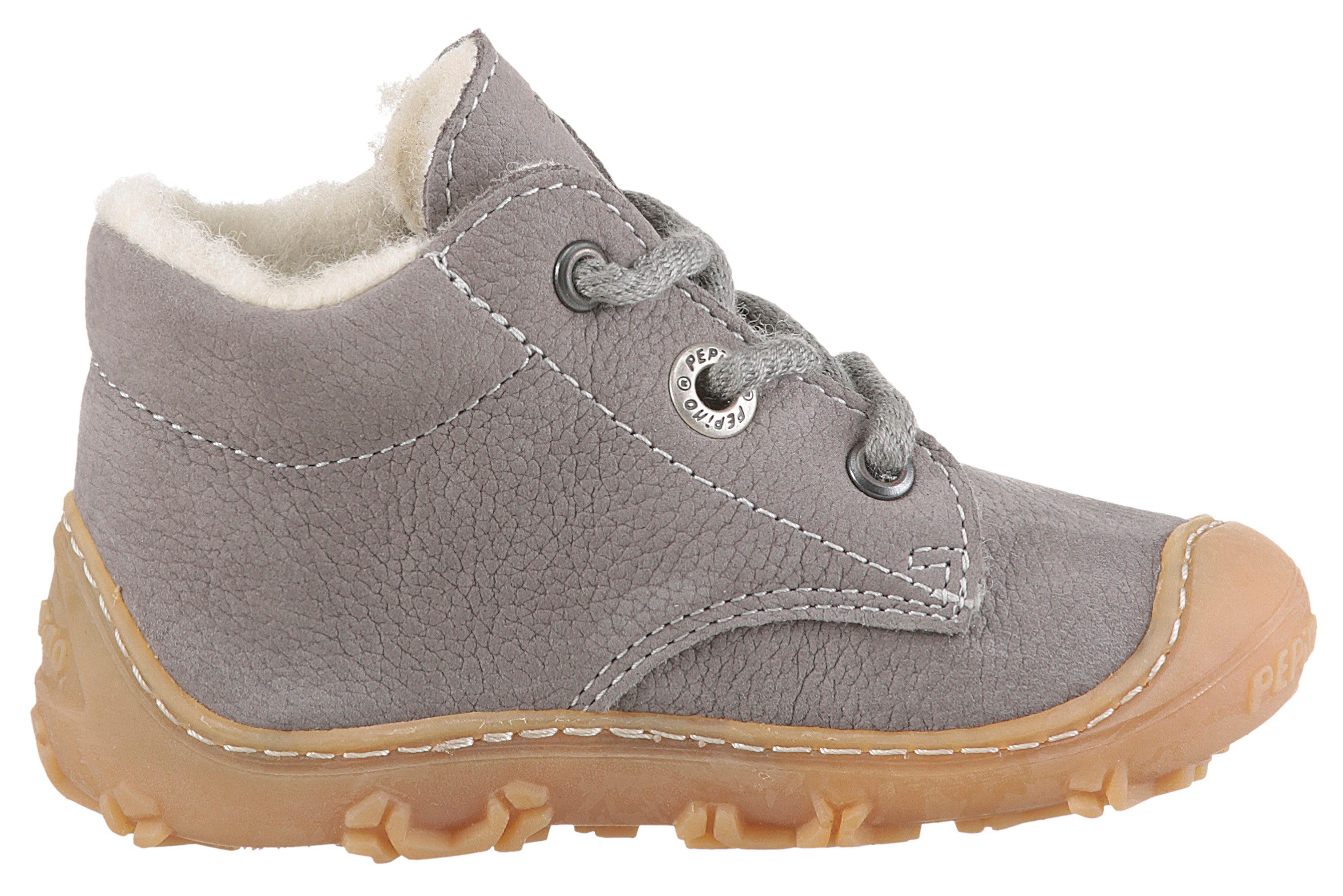 PEPINO by RICOSTA Babyschoentjes Colin WMS: wijd Babyschoen, winterlaarzen met warme voering, maat sjabloon om te downloaden