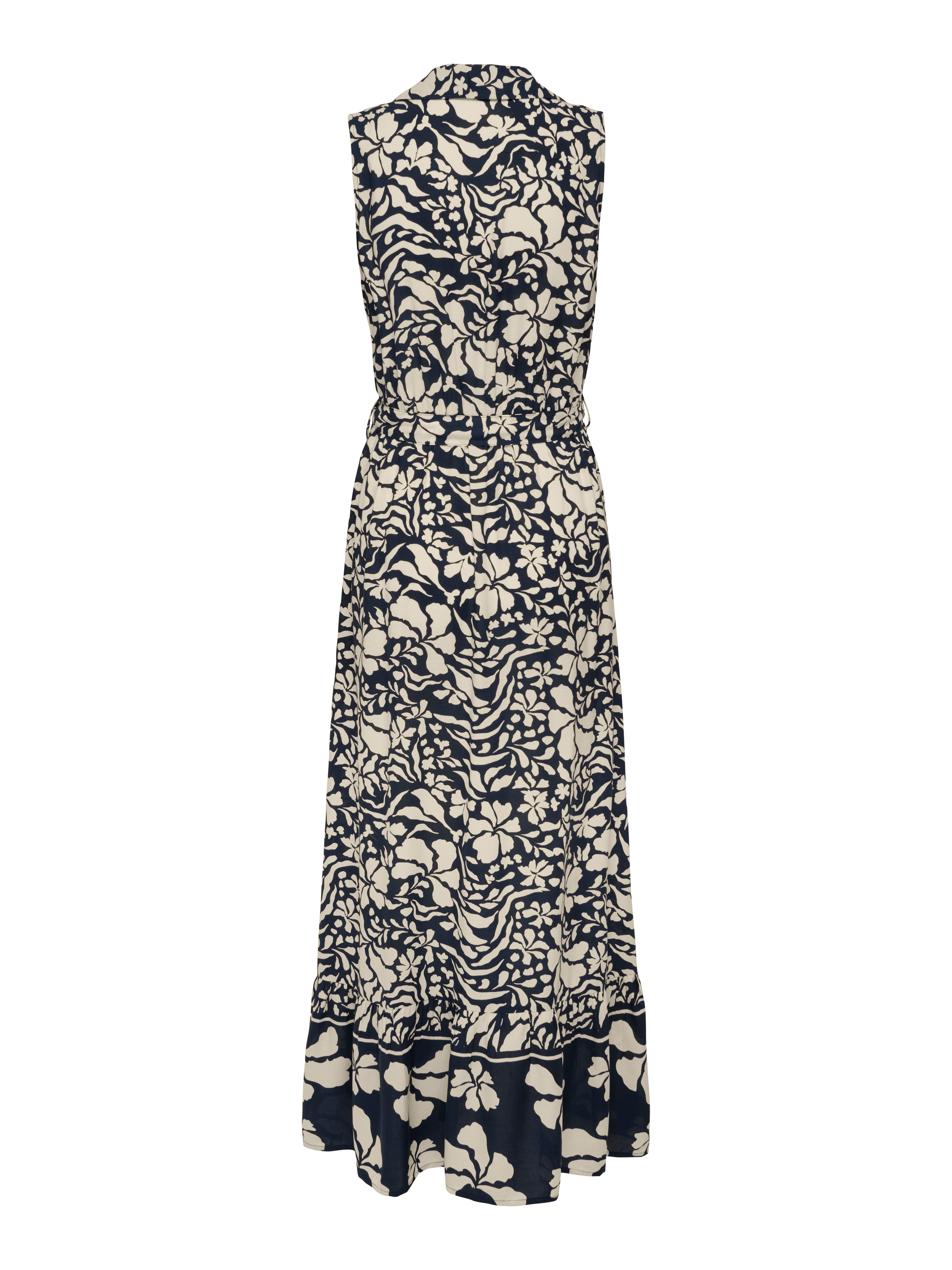 Only Maxi-jurk ONLVIBE LIFE S/L SHIRT LONG DRESS WVN