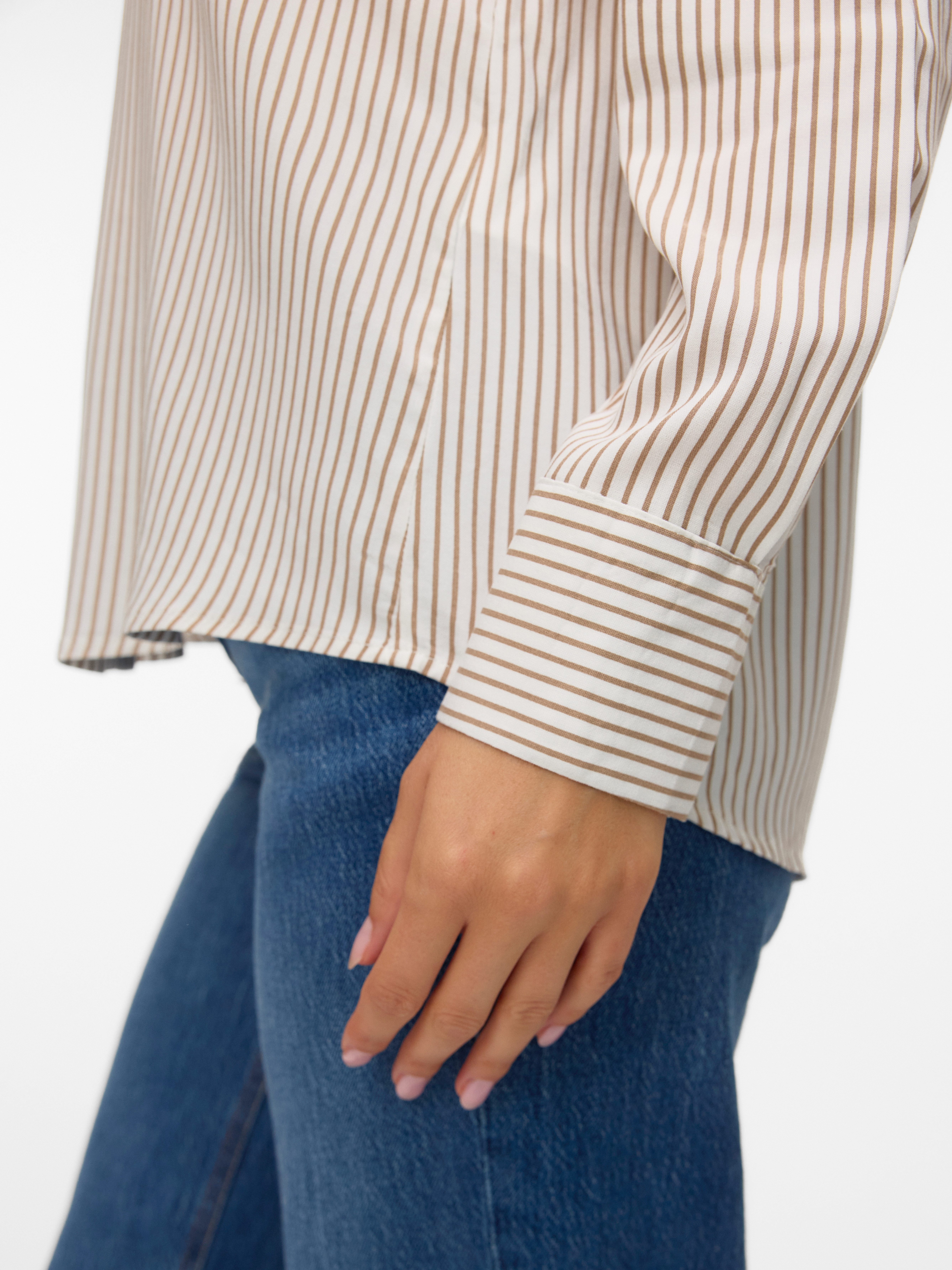 Vero Moda Blouse met lange mouwen VMALICE LS SHIRT WVN GA NOOS