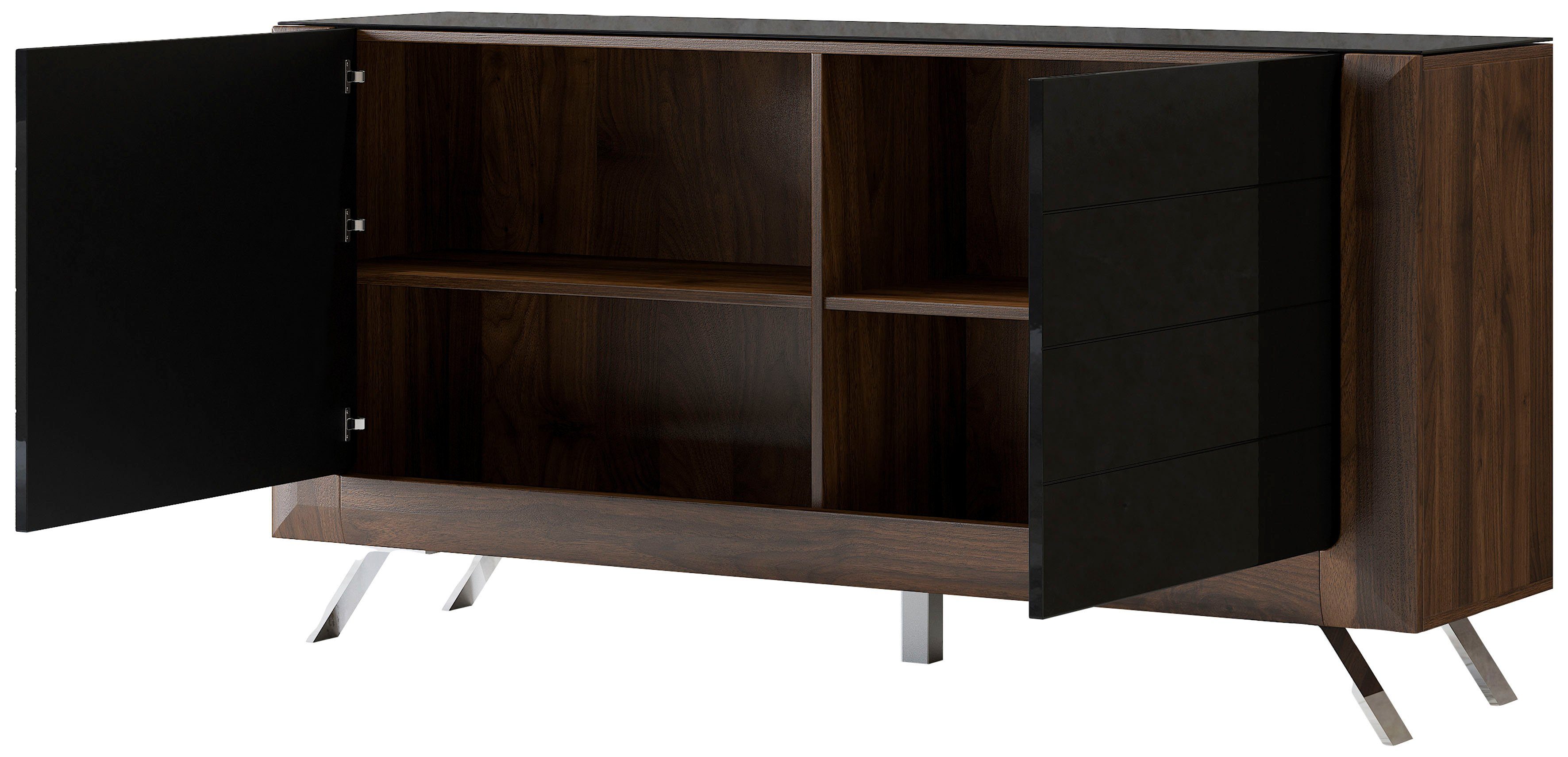 Leonique Dressoir Kasai Breedte 160,5 cm, met 2 deuren