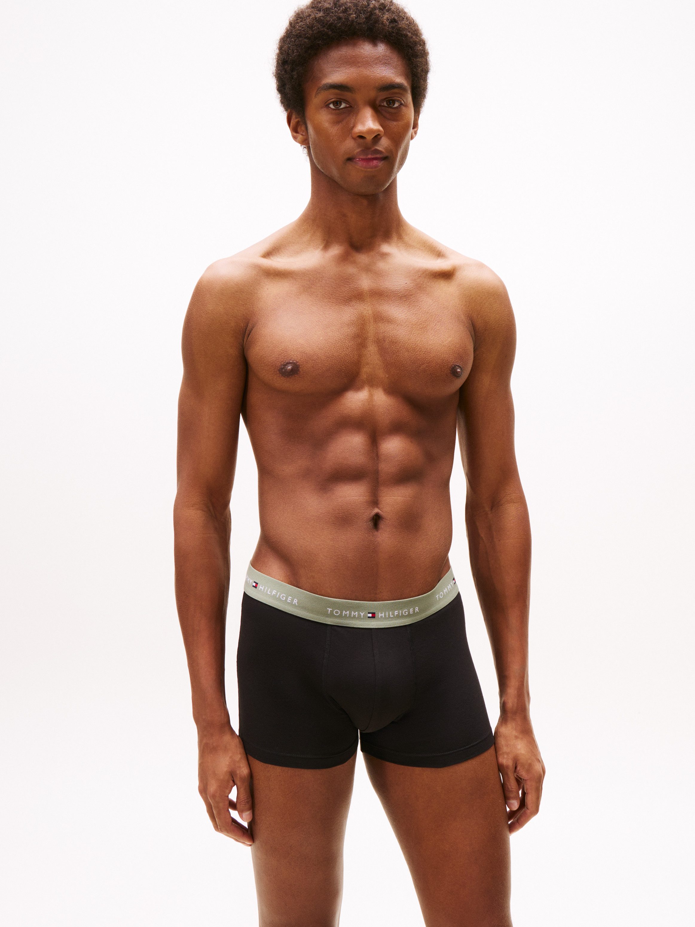 Tommy Hilfiger Underwear Trunk 7P TRUNK WB met logoband (set, 7 stuks, 7er)
