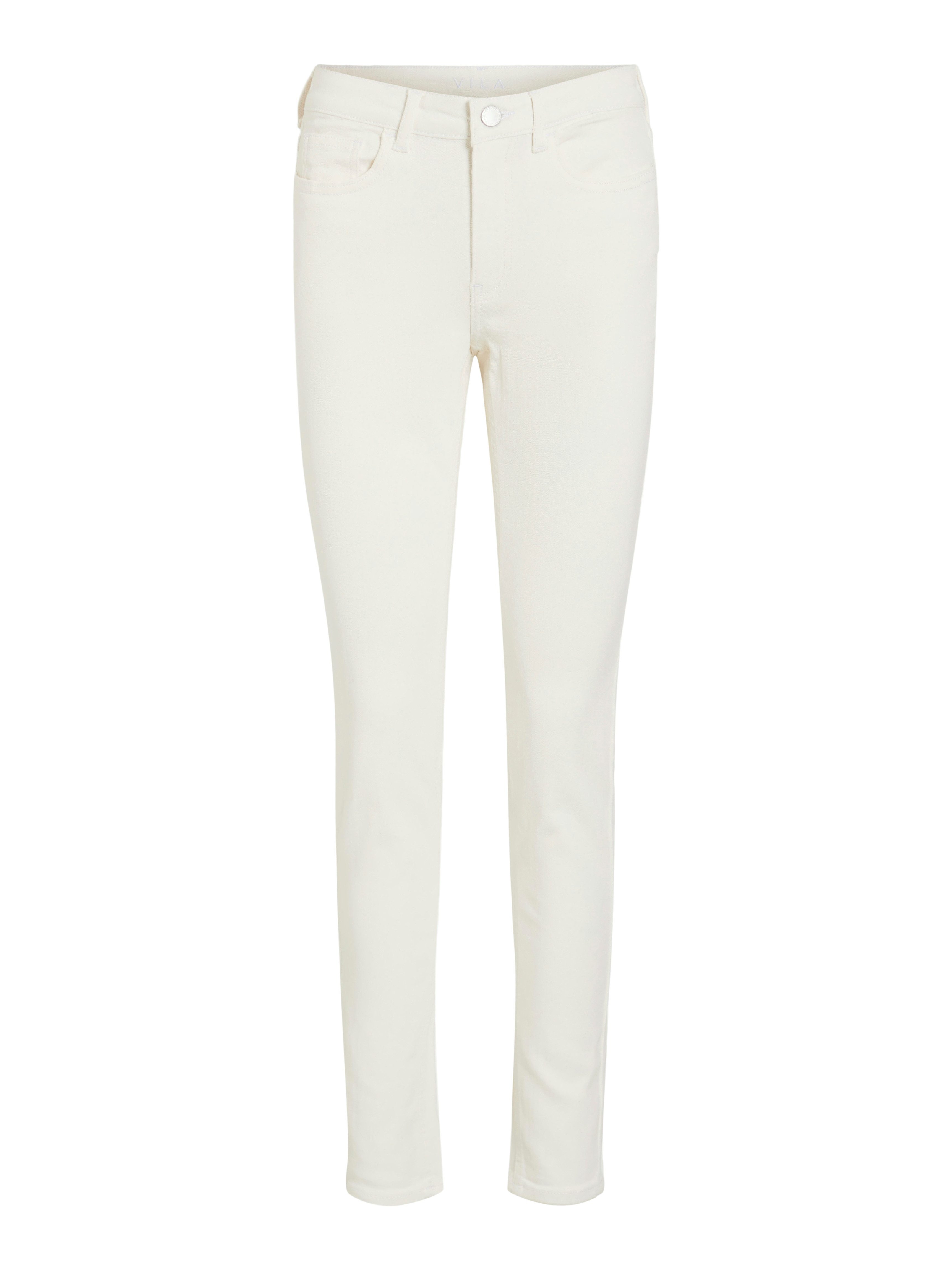 Vila Skinny fit jeans VISARAH RW SKINNY JEANS WHITE EMY-NOOS