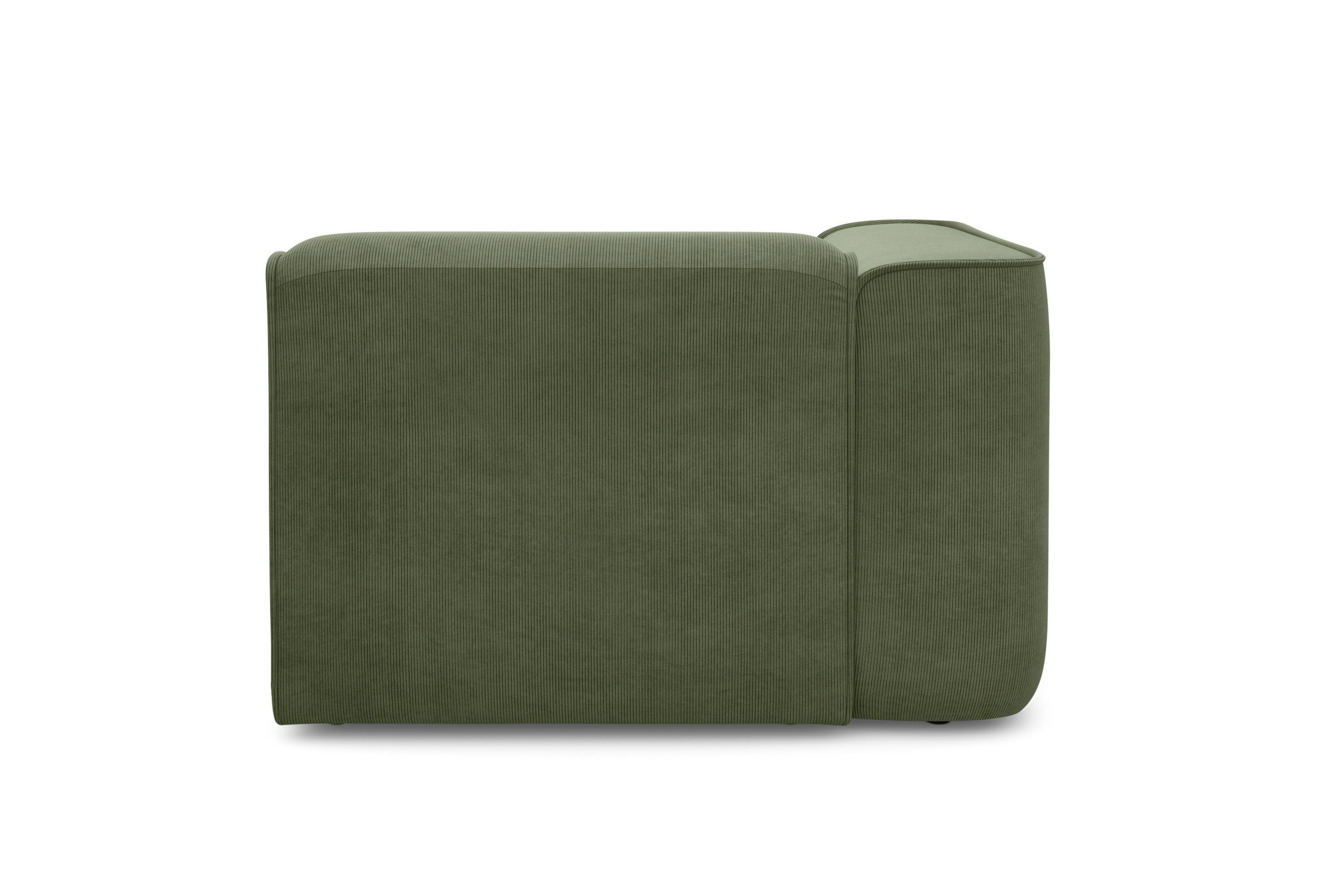 RAUM.ID Fauteuil Merid sofa-hoekelement, afmetingen B/D/H: 109/97/46 cm als module of apart te gebruiken, voor individuele samenstelling