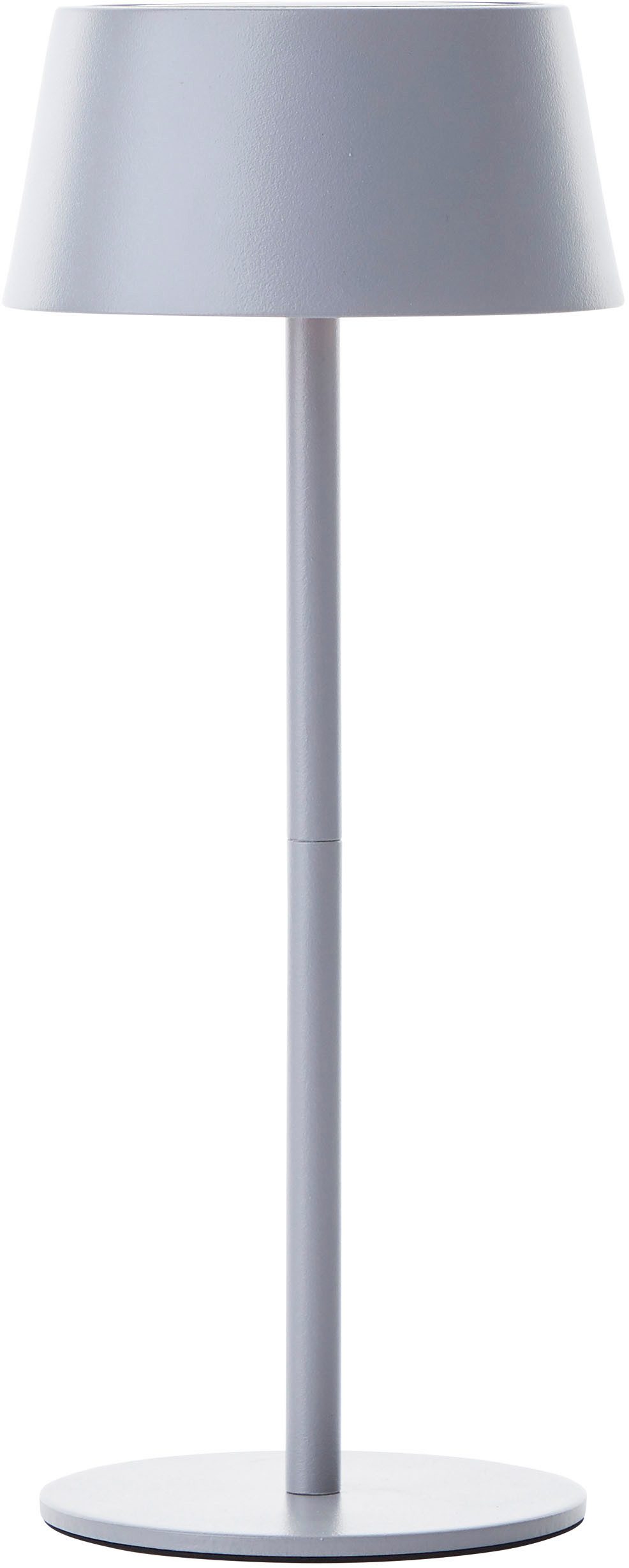 my home Led-tafellamp voor buiten Ocki tafellamp met zonne-energie en accu LED solar, 4 W, 300 lm, 3000 K, dimbaar, USB oplaadbaar, binnen & buiten (1 stuk)