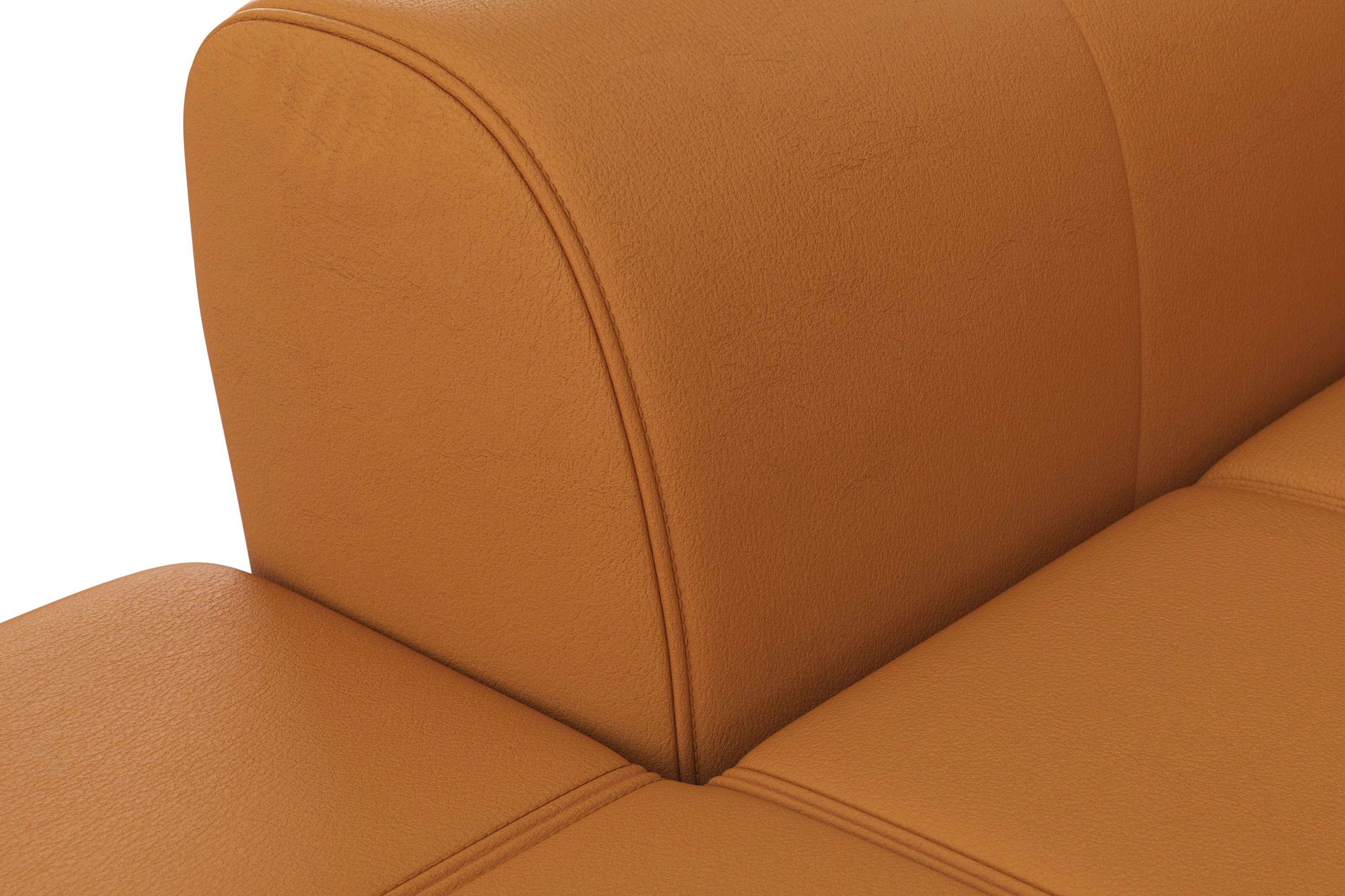 sit&more Hoekbank Bendigo L-vorm inclusief zitdiepteverstelling, bodemvrijheid 15 cm, 2 pootkleuren