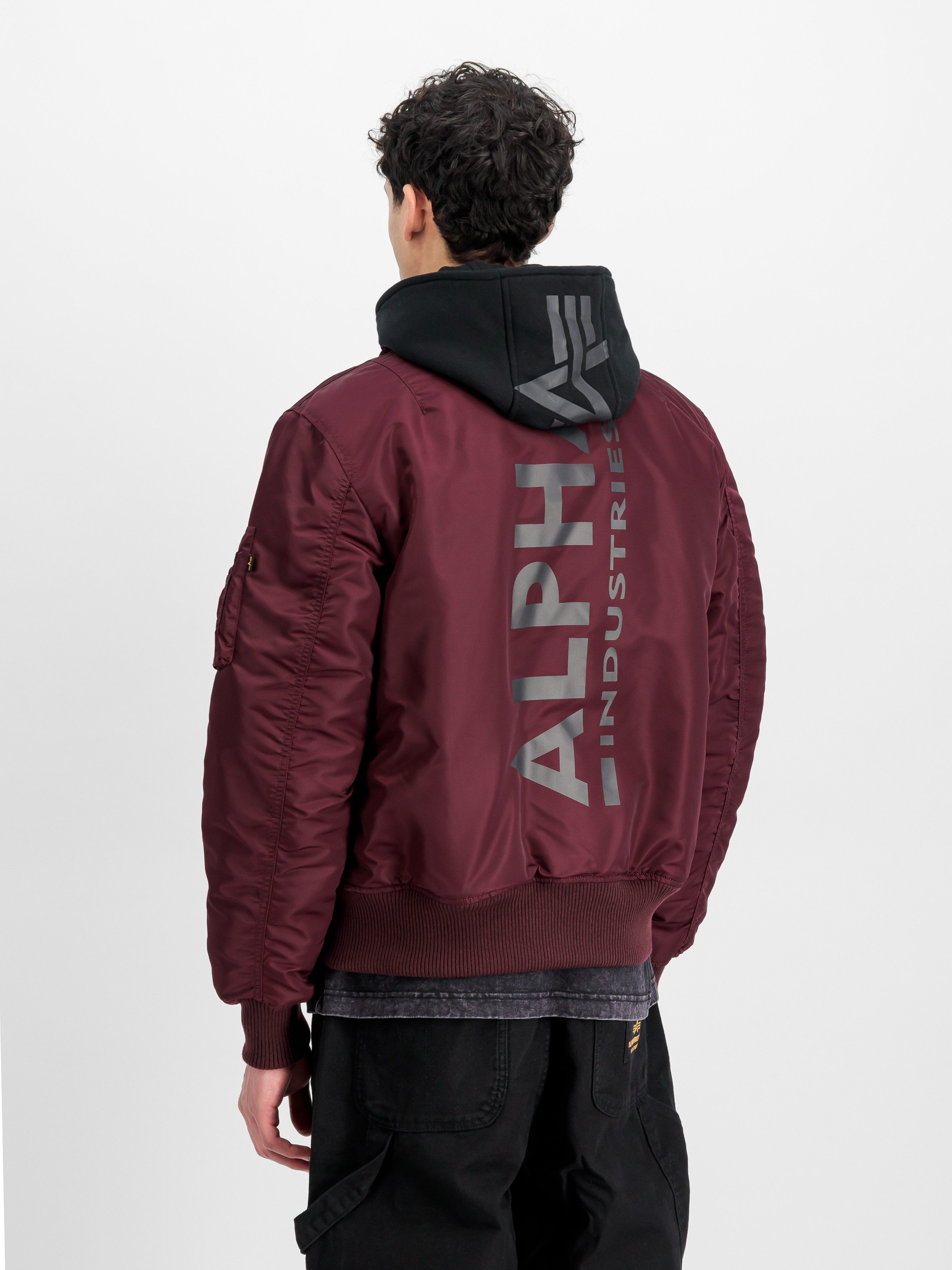 Alpha Industries Bomberjack MA-1 ZH Back Print
