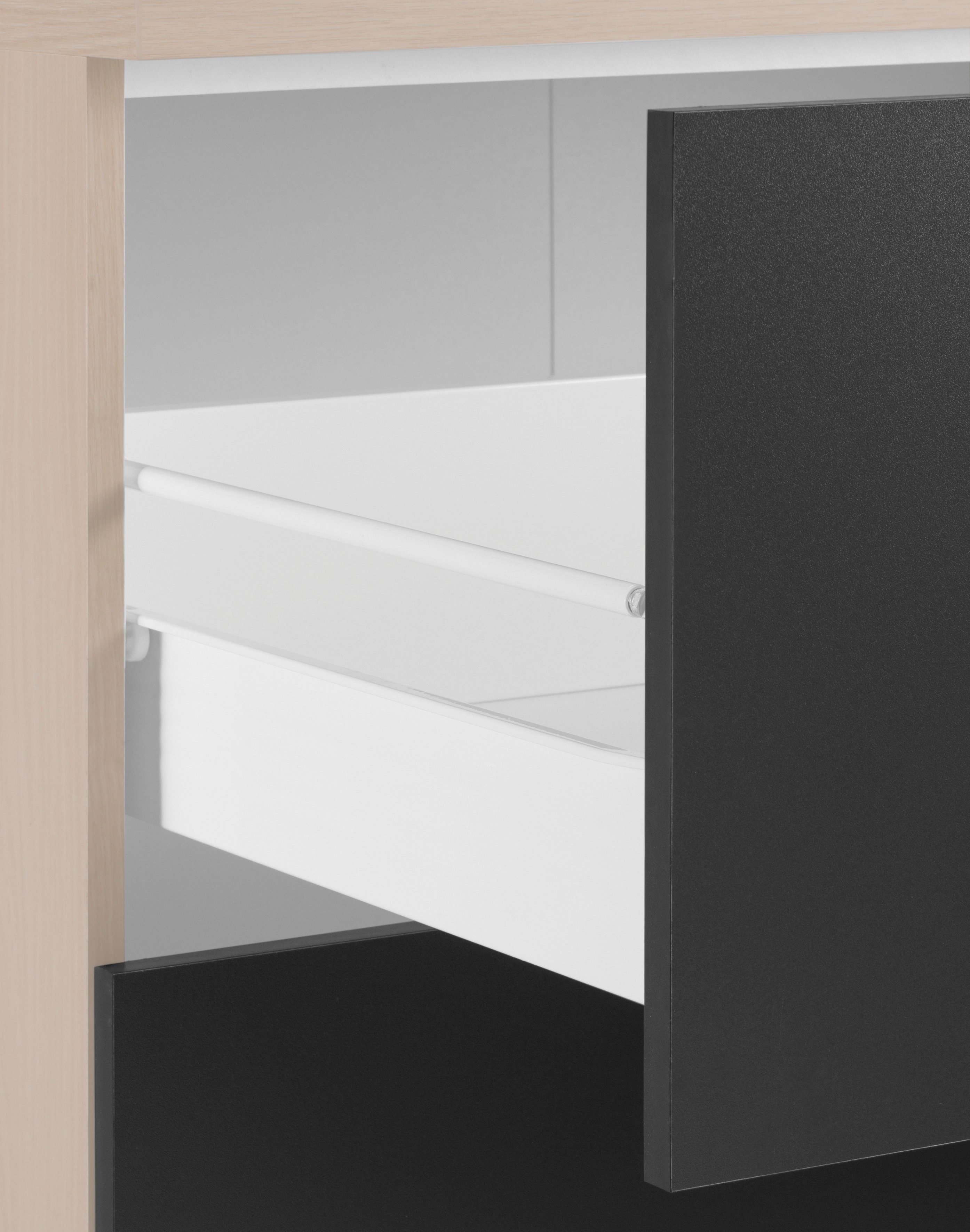 OPTIFIT Onderkast Faro , met metalen handgrepen, breedte 100 cm