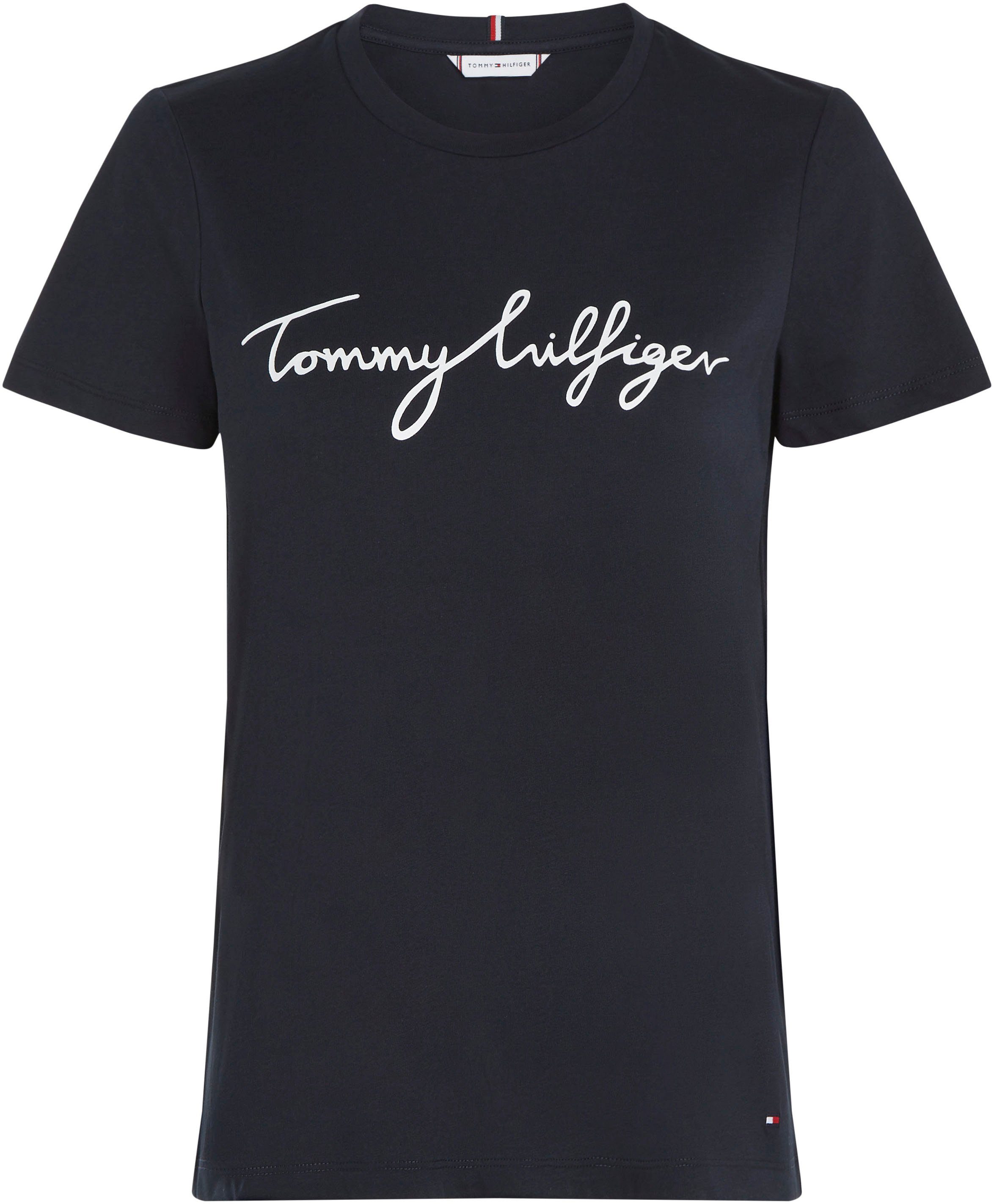 Tommy Hilfiger T-shirt REG C-NK SIGNATURE TEE SS