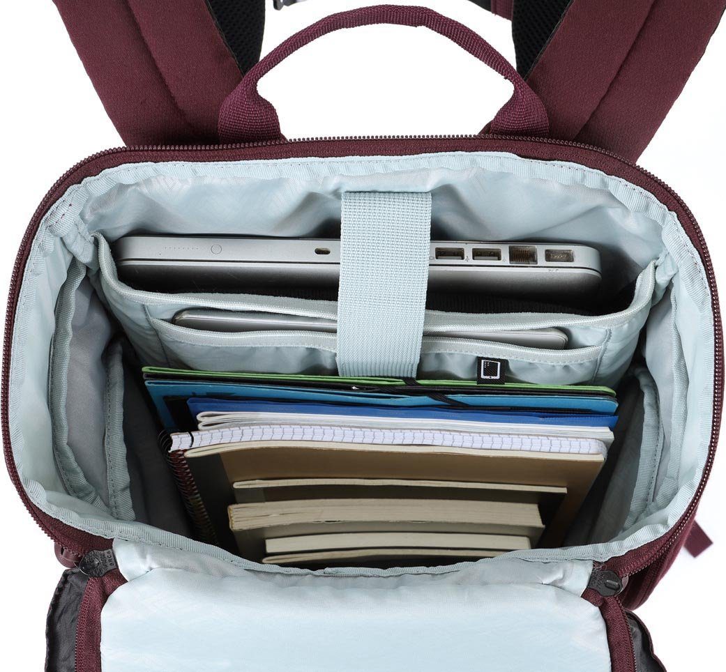 NITRO Vrijetijdsrugzak Daypacker met laptopvak, schoolrugzak, wandelaarsrugzak of streetpack