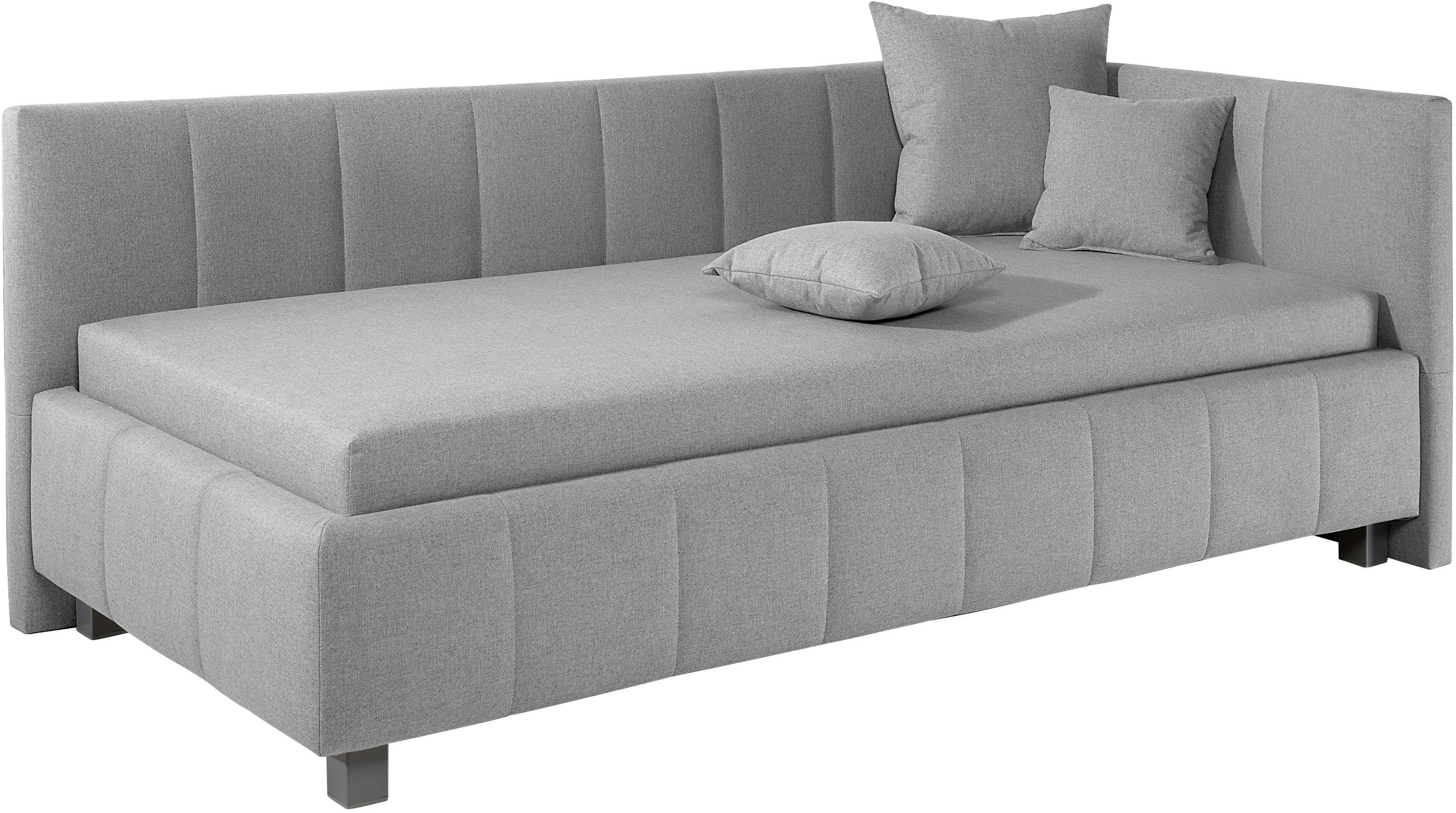 Maintal Bed Mailo met hoofdbord & bedkist, 3 breedten, binnenvering- of bonell-matras