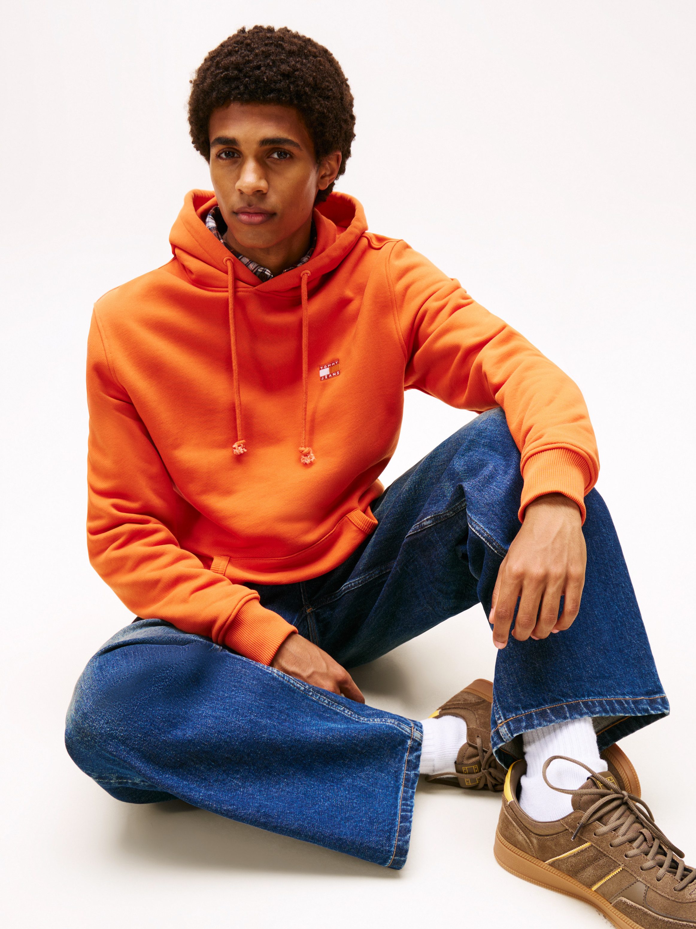 TOMMY JEANS Hoodie TJM REG BADGE HOODIE EXT