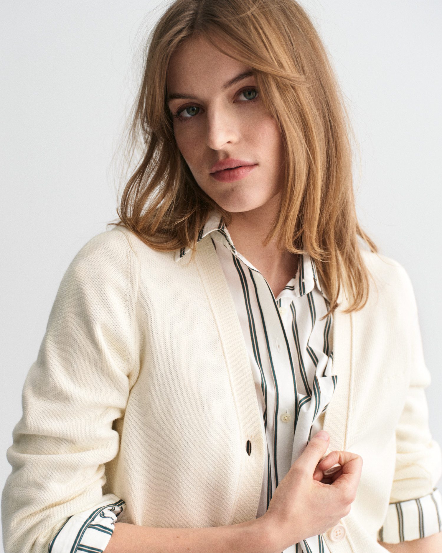 Gant Vest CLASSIC COTTON CARDIGAN