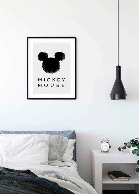 Komar XXL poster Mickey Mouse Silhouette