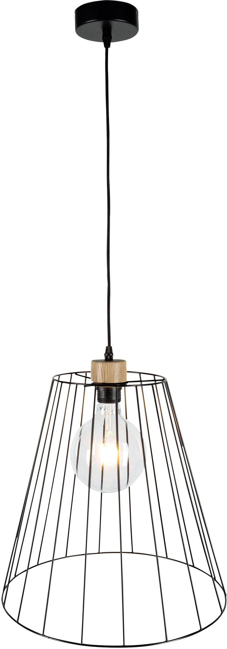 BRITOP LIGHTING Hanglamp Swan Decoratieve lamp van metaal, bijpassende LM E27 / excl., made in Europe (1 stuk)