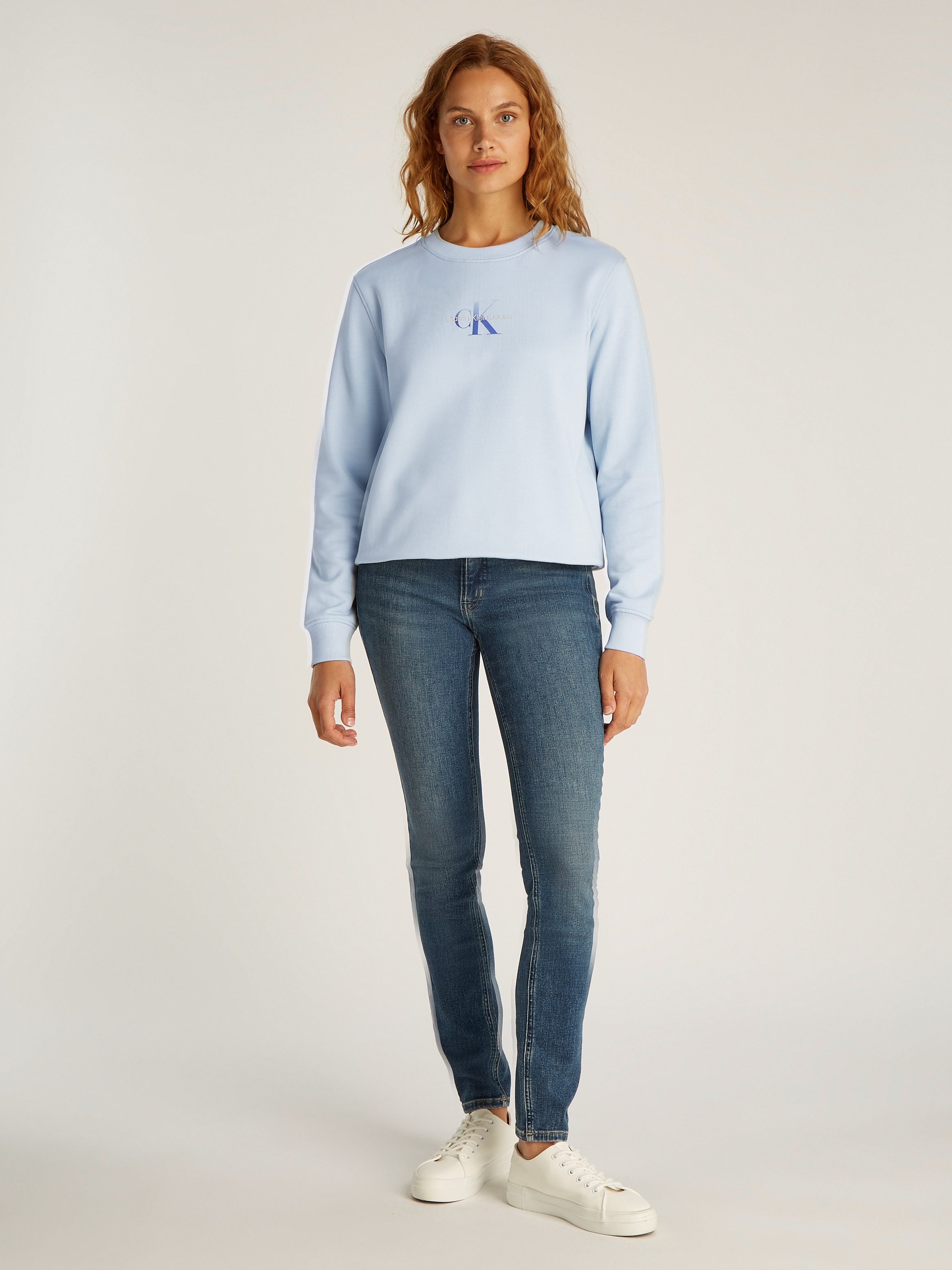 Calvin Klein Sweatshirt GRADIENT MONOLOGO CREWNECK