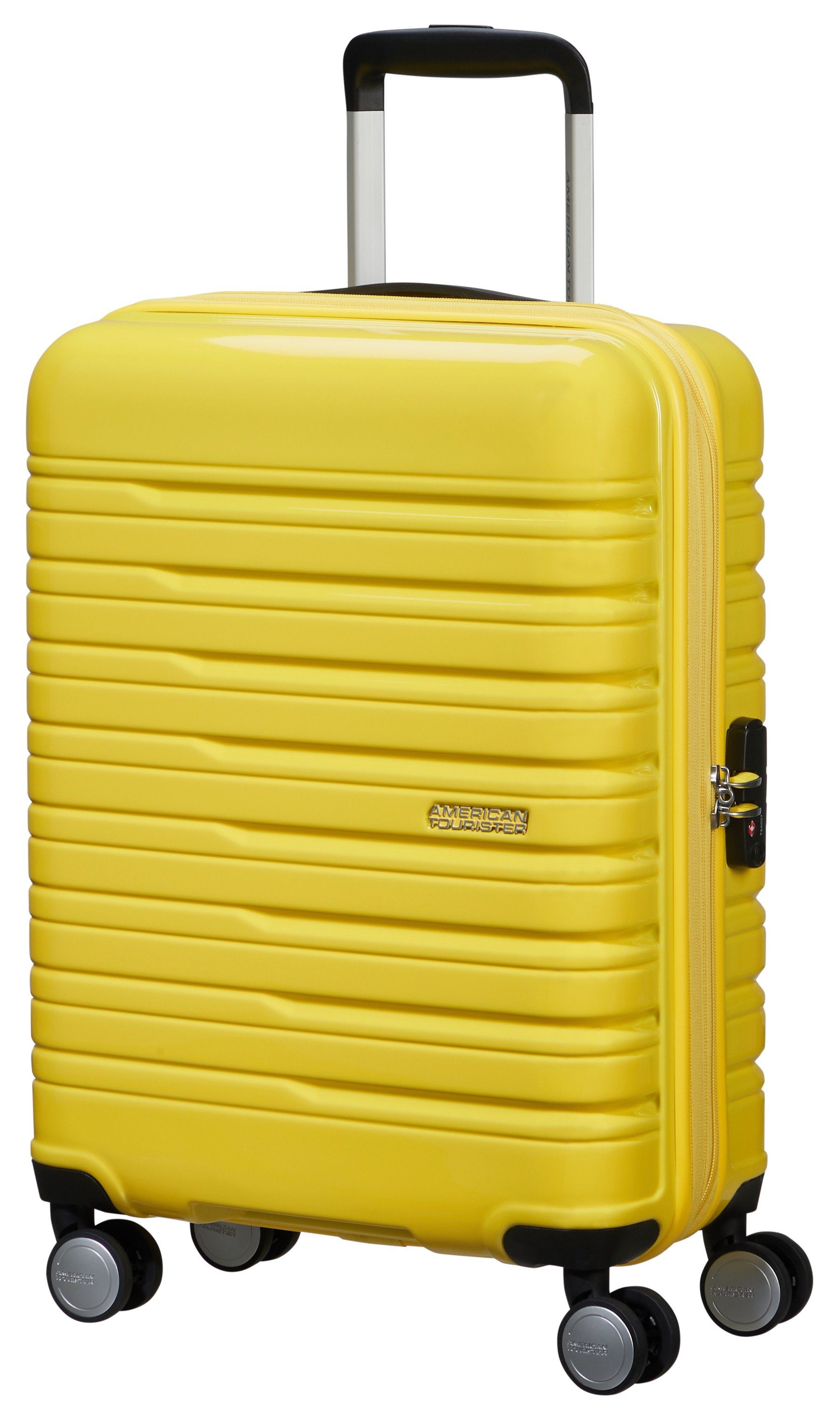 American Tourister Trolley (handbagage) FLASHLINE POP 55 Handbagage-koffer reiskoffer met TSA-cijferslot