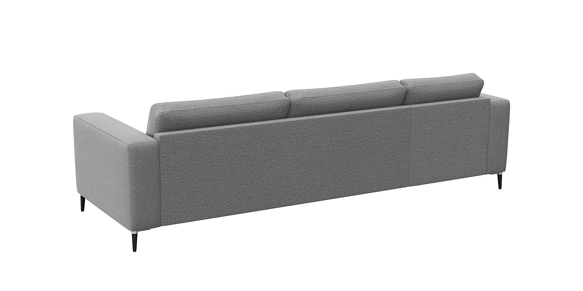 FLEXLUX Hoekbank Fiore, super zitcomfort door koudschuim in de zitting, L-vorm