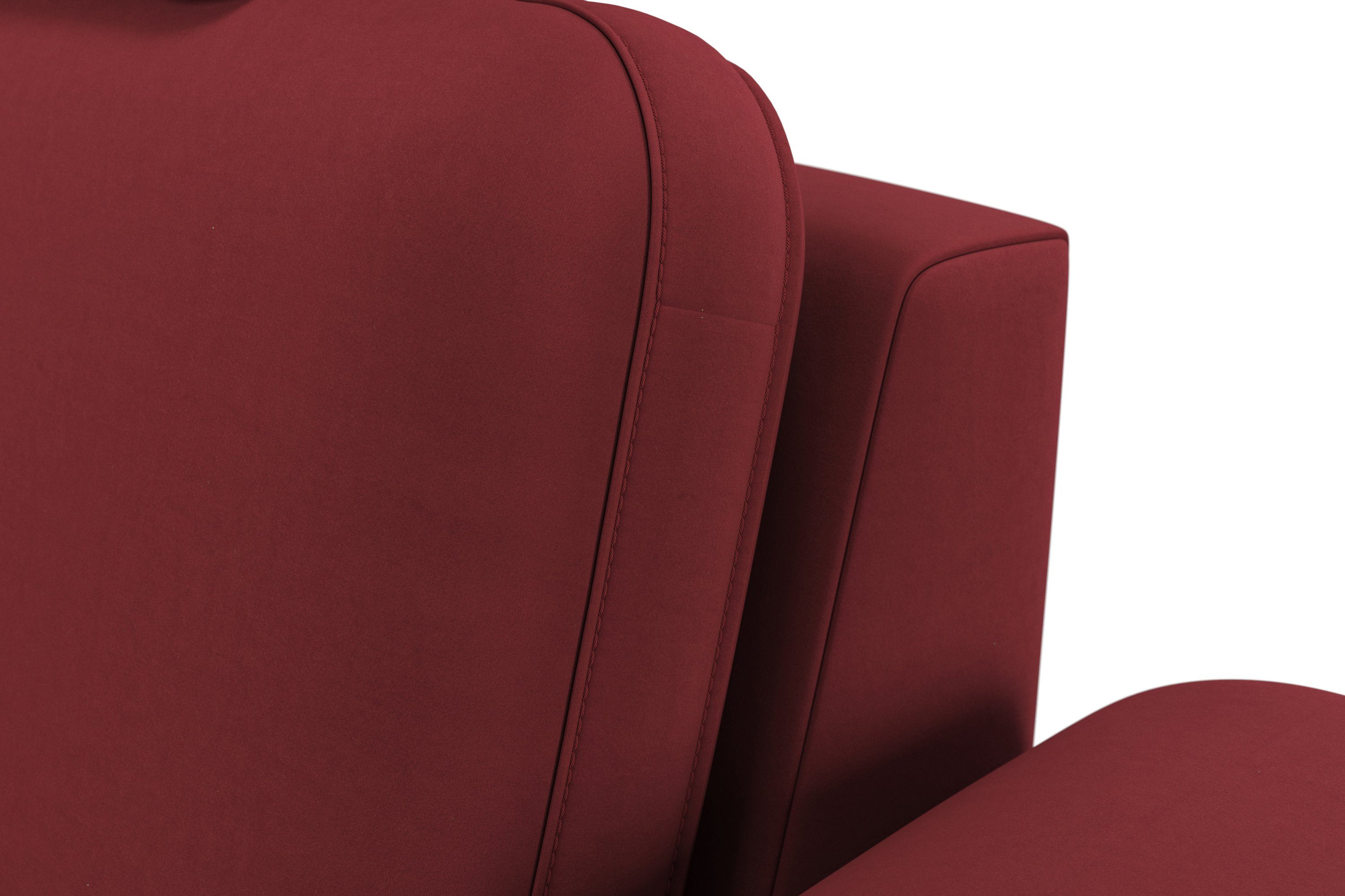 sit&more Zithoek Bendigo U-vorm inclusief zitdiepteverstelling, bodemvrijheid 12 cm, in 2 pootkleuren
