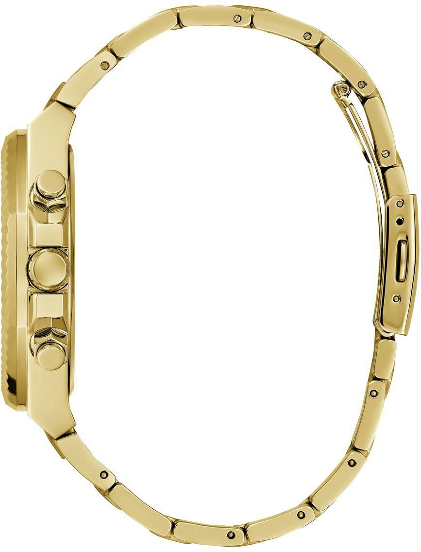 Guess Multifunctioneel horloge EQUITY Horloge, quartzhorloge, herenhorloge, stalen armband