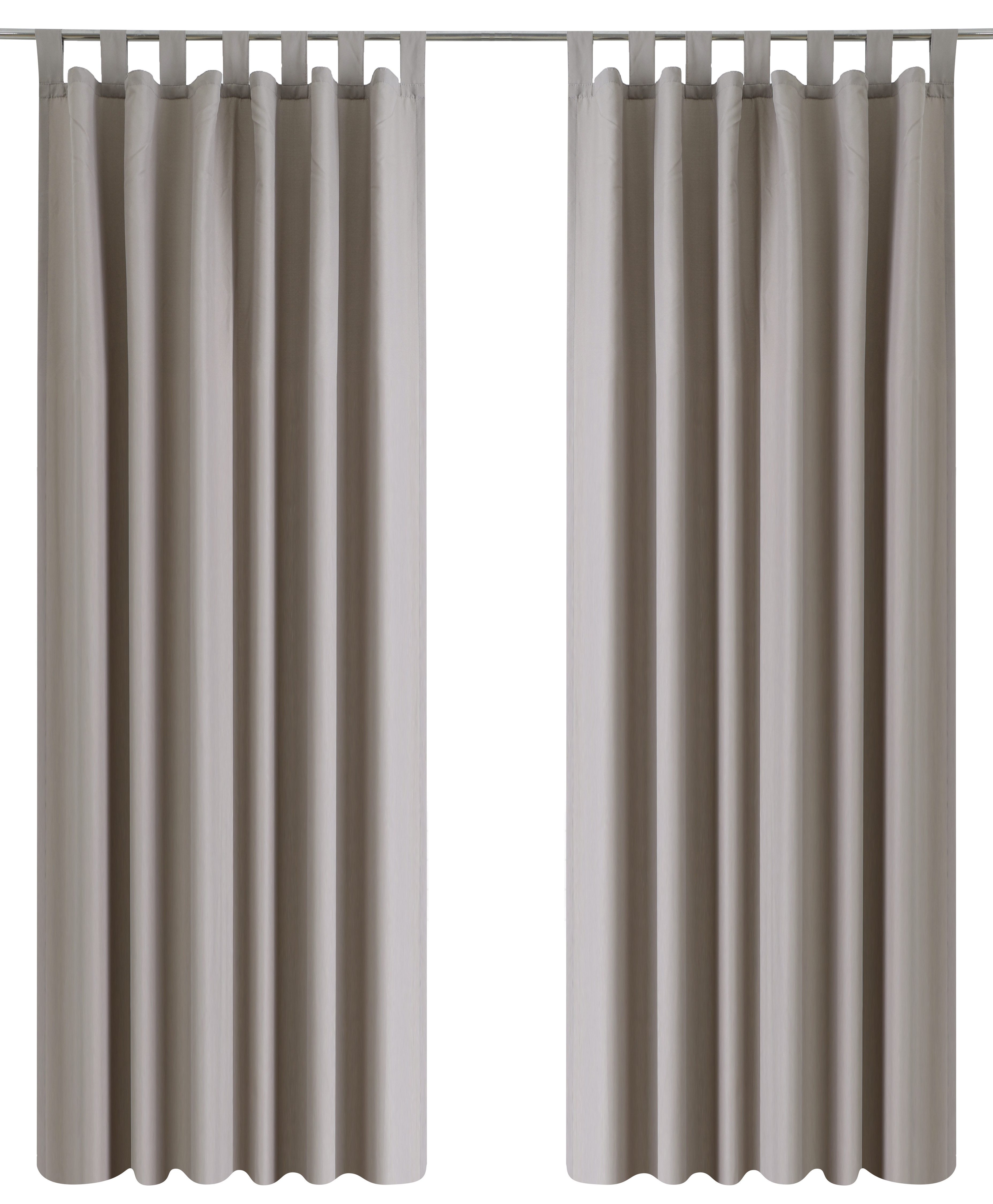 my home Gordijn Raja 2-pack, bestseller, effen, modern, onderhoudsvriendelijke microvezel (2 stuks)