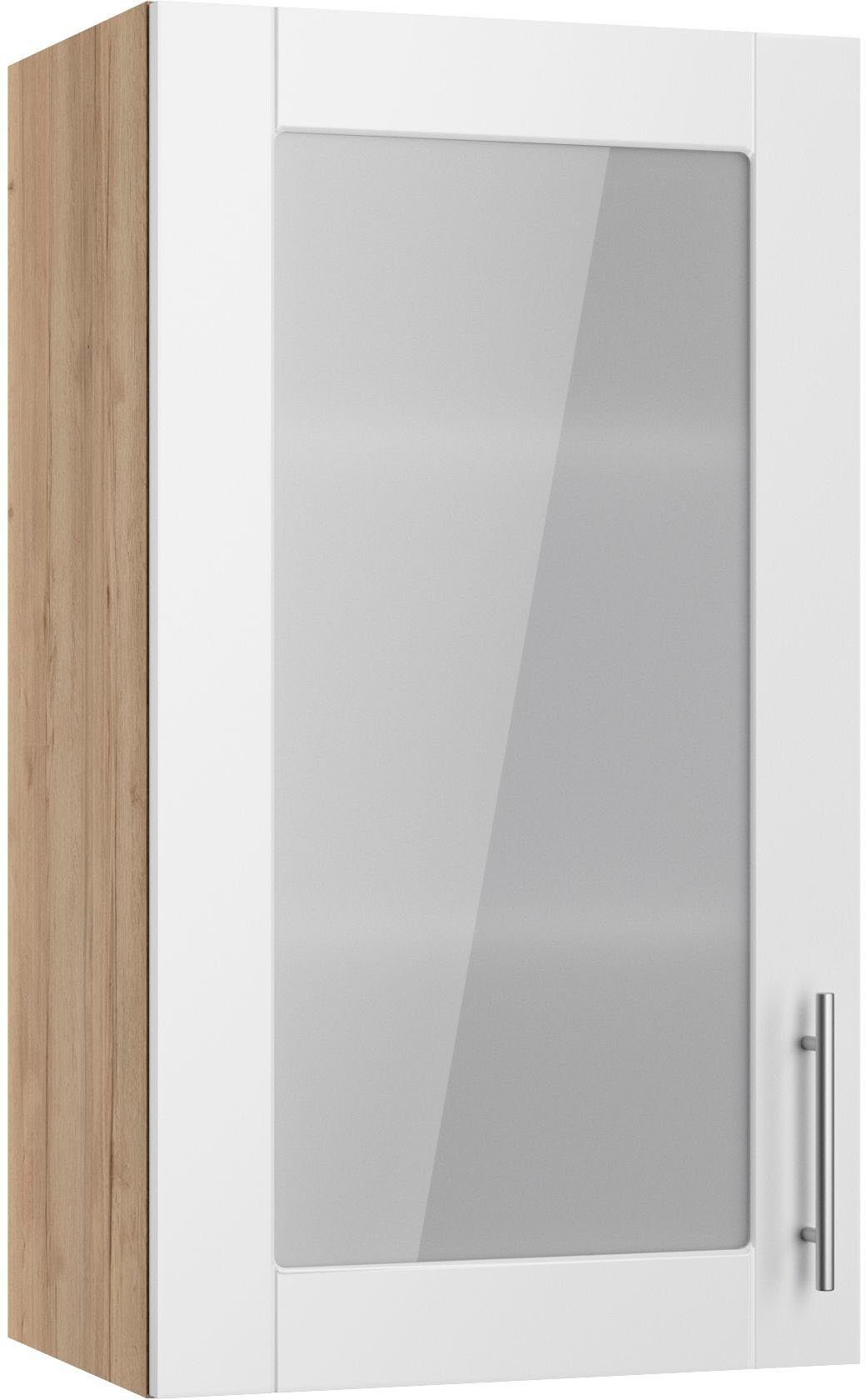 Kochstation Hangend kastje met glasdeur KS-Ahus Breedte 50 cm