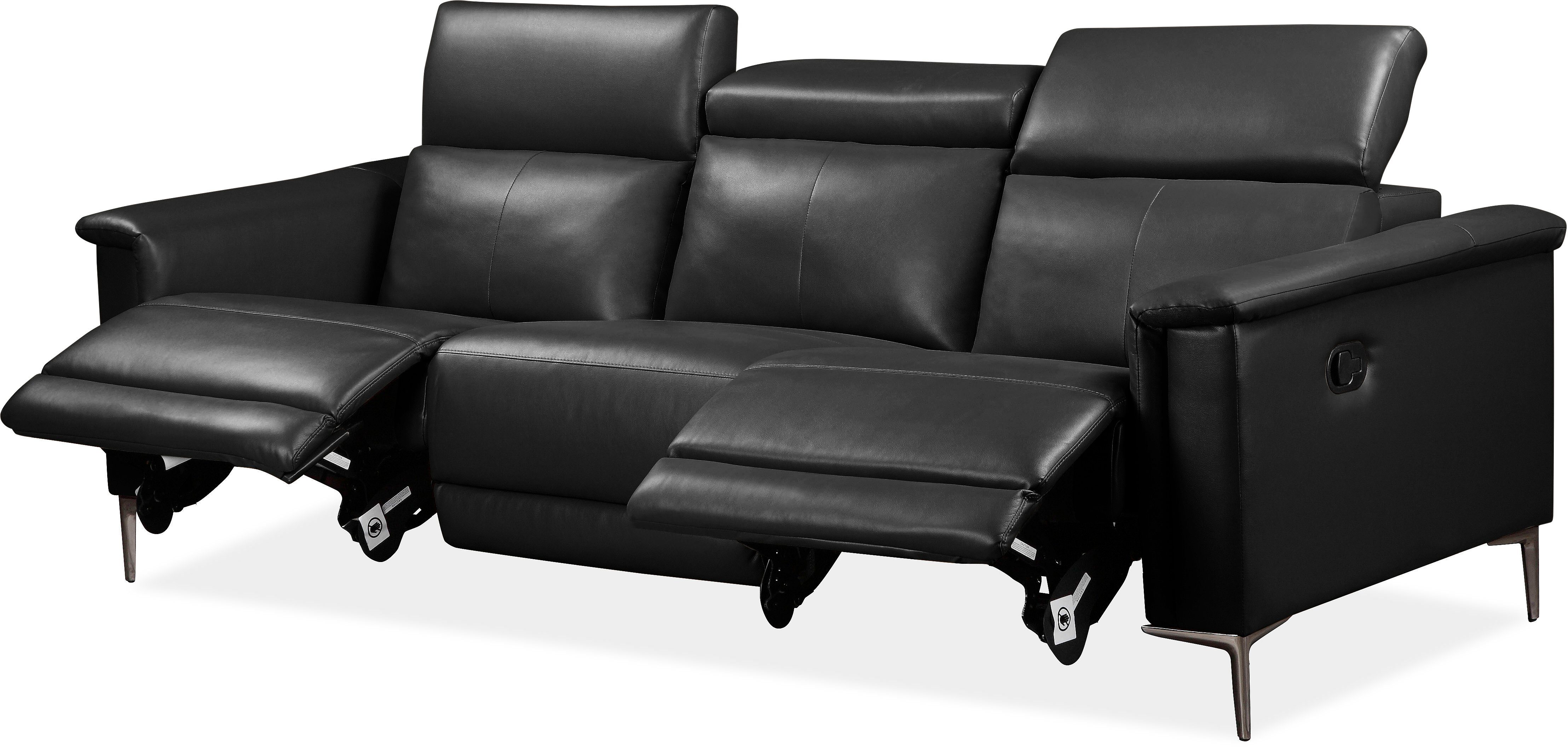 Places of Style 3-zitsbank Lund, met handmatige en elektrische relaxfunctie