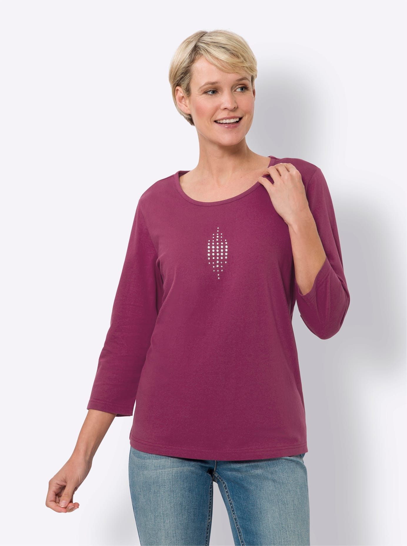 Classic Basics Shirt met 3 4 mouwen Set van 2 shirts (2-delig)