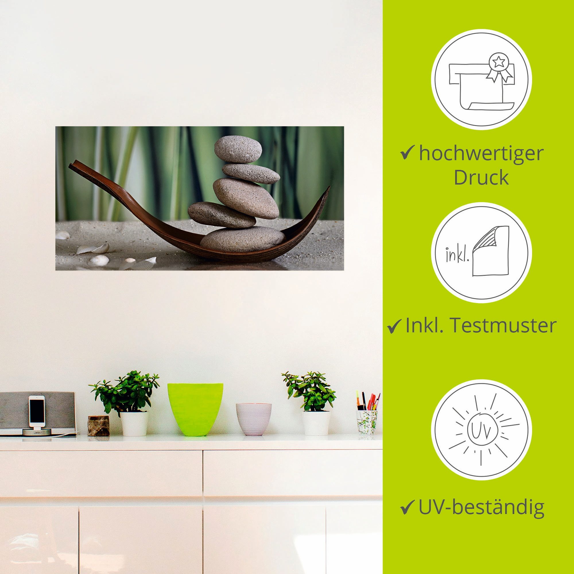 Artland Artprint Evenwicht als artprint op linnen, poster, muursticker in verschillende maten