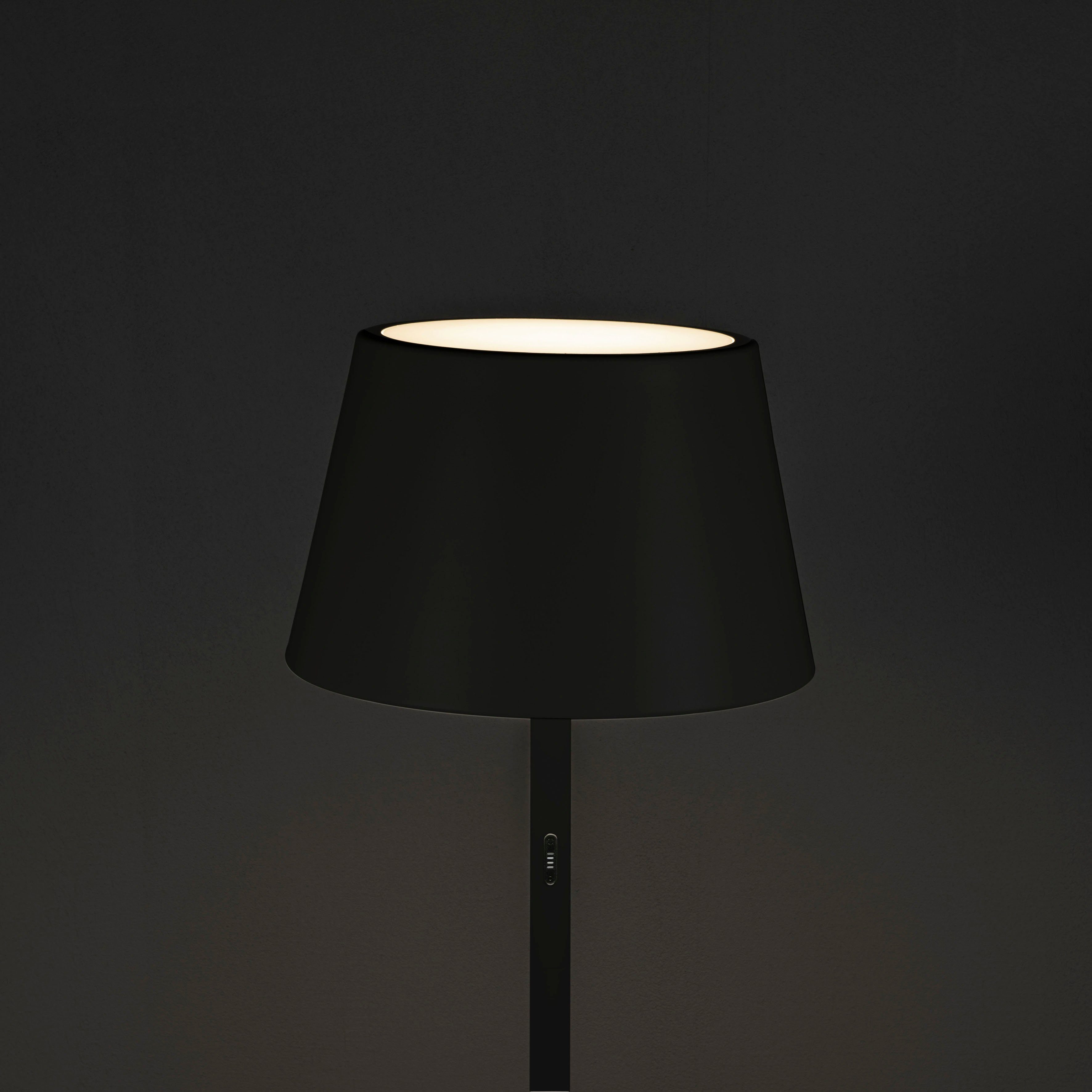 KONSTSMIDE Led-staande lamp Pomezia Pomezia LED USB-vloerlamp, 2700K/3000K/4000K, dimbaar (2 stuks)
