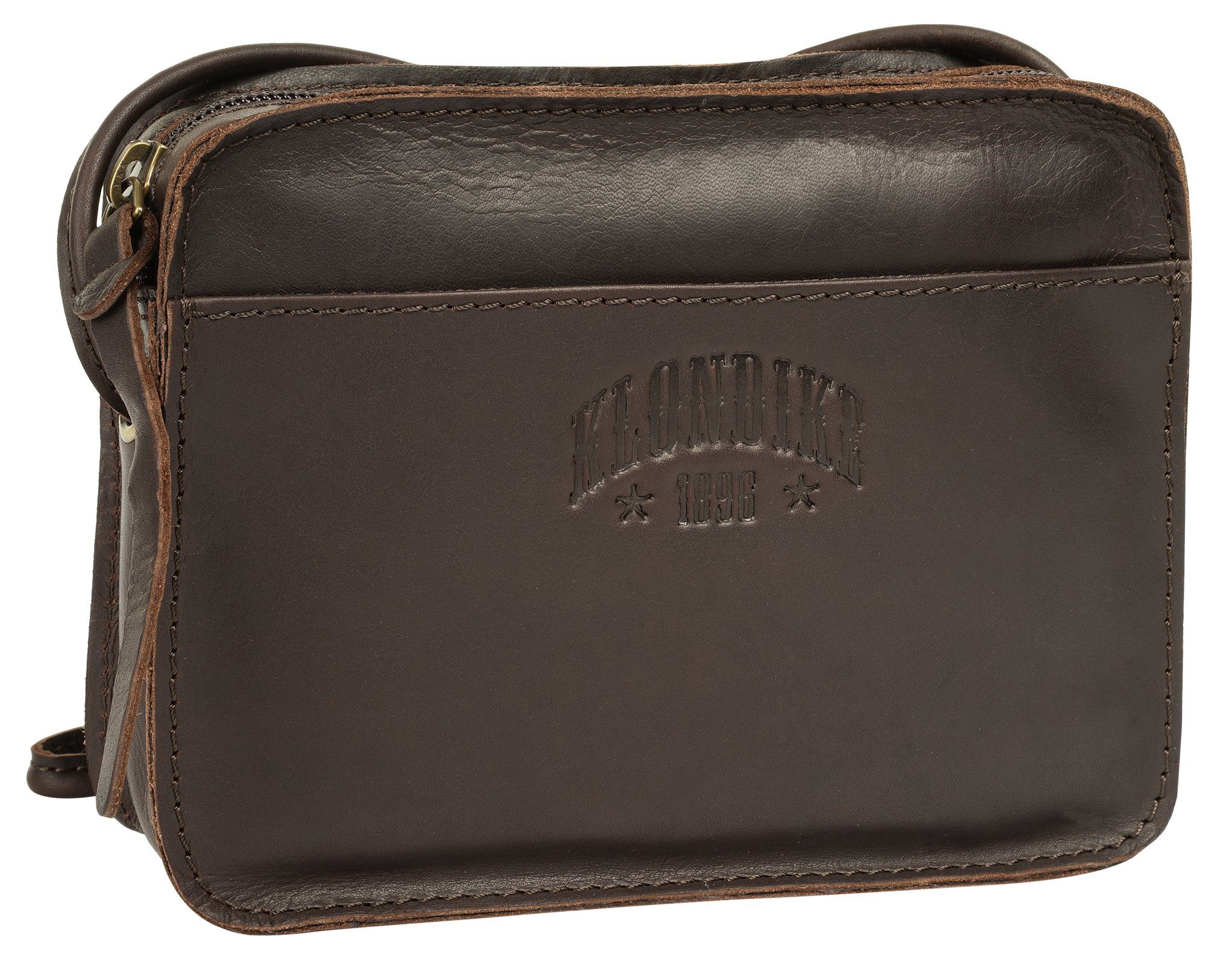 Klondike 1896 Schoudertas echt leder