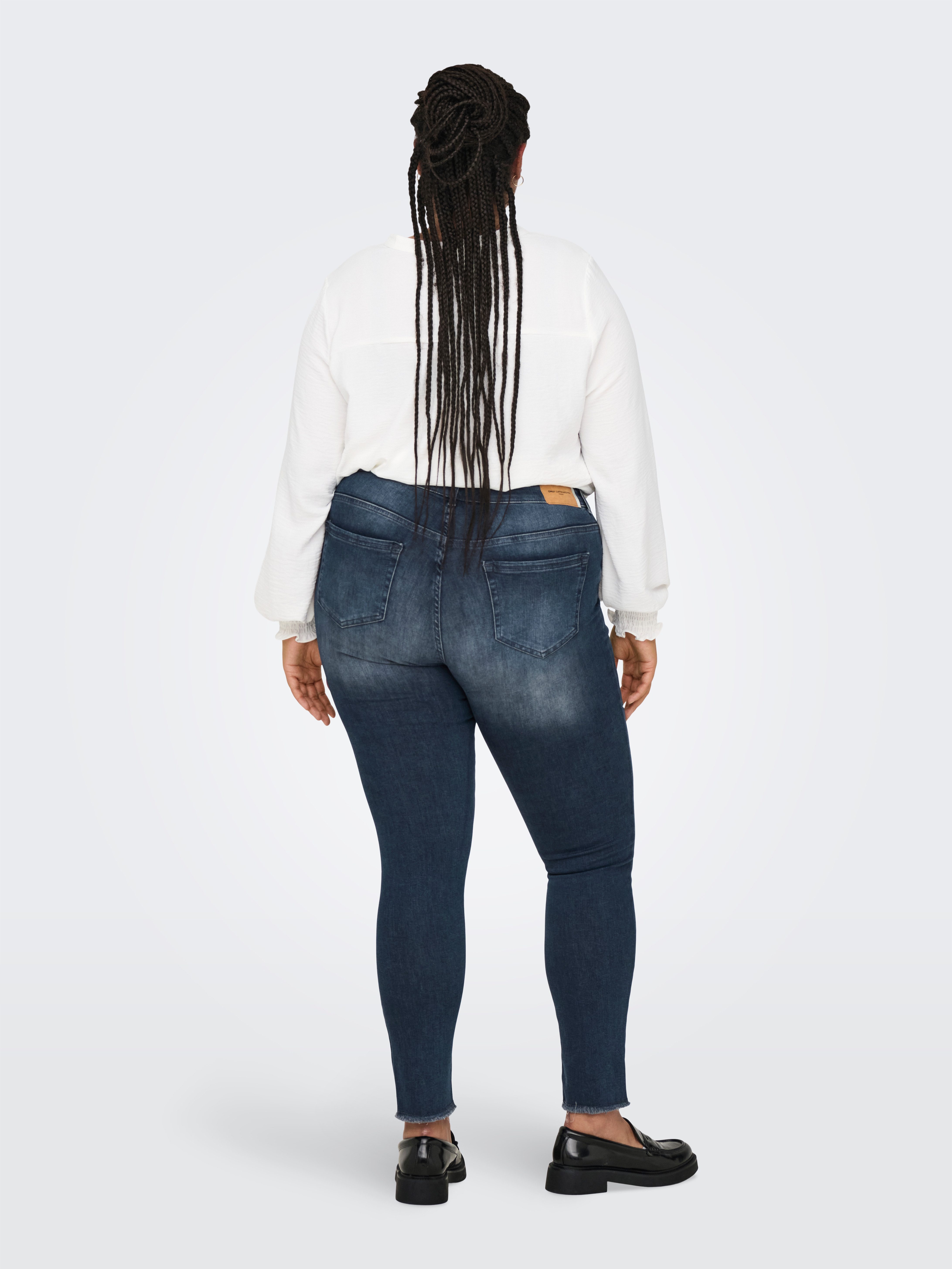 ONLY CARMAKOMA Skinny fit jeans CARWILLY REG SK ANK RW REA422 NOOS