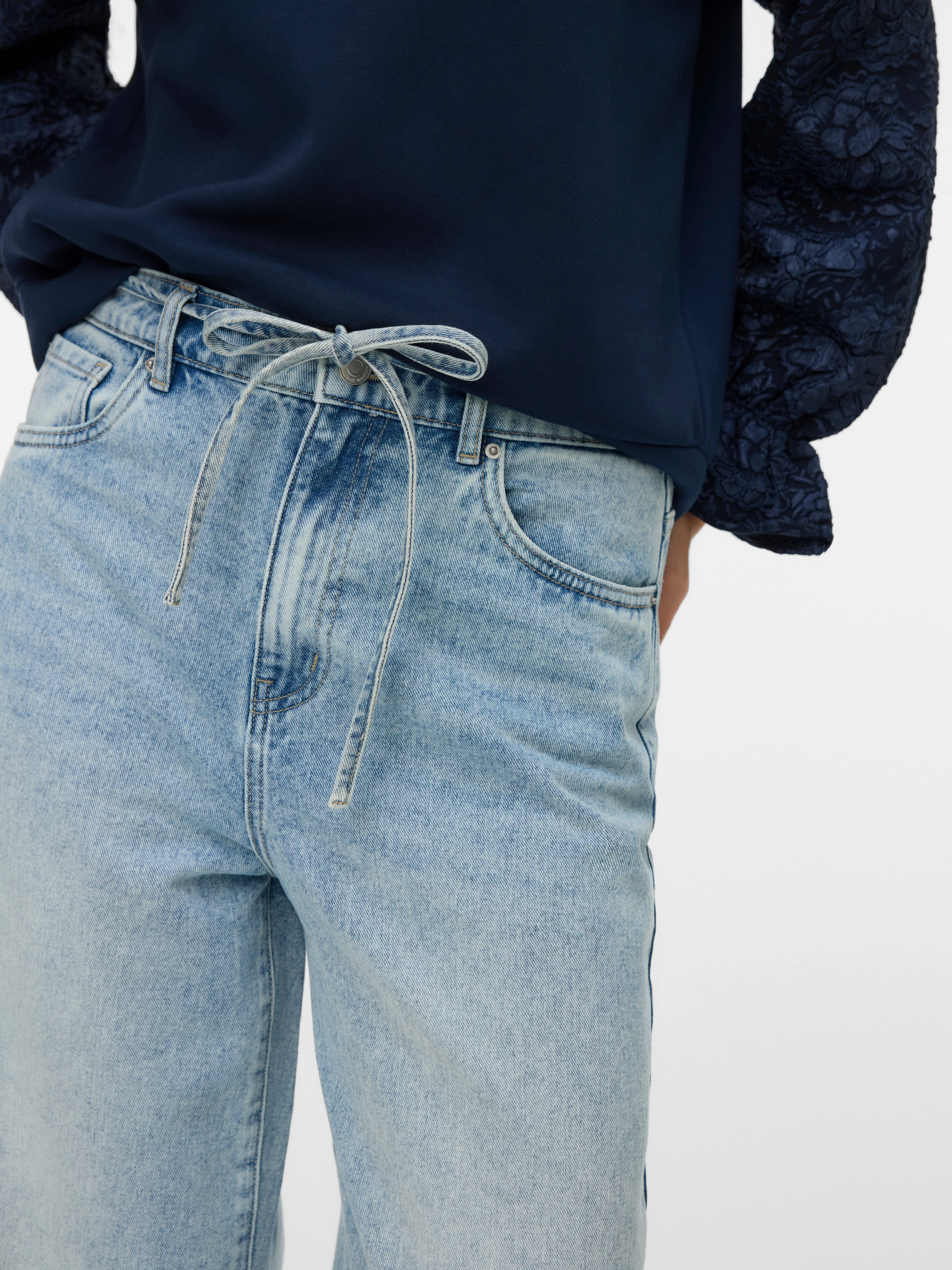 Vero Moda Wijde jeans VMWIEN MR WIDE BELT JEANS SI338 NOOS