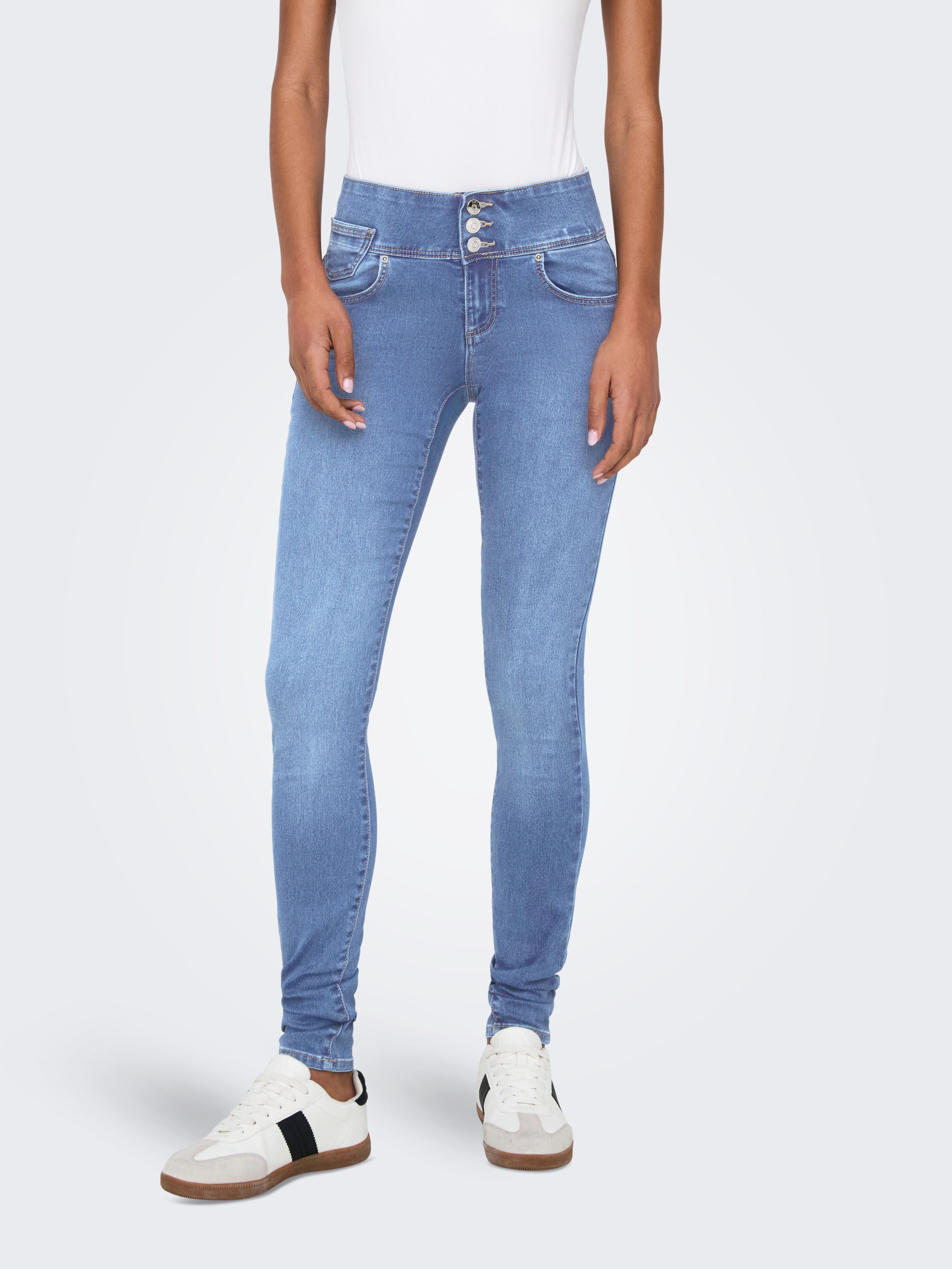 Only Skinny fit jeans ONLROYAL REG VIS BUT SK DNM PIM