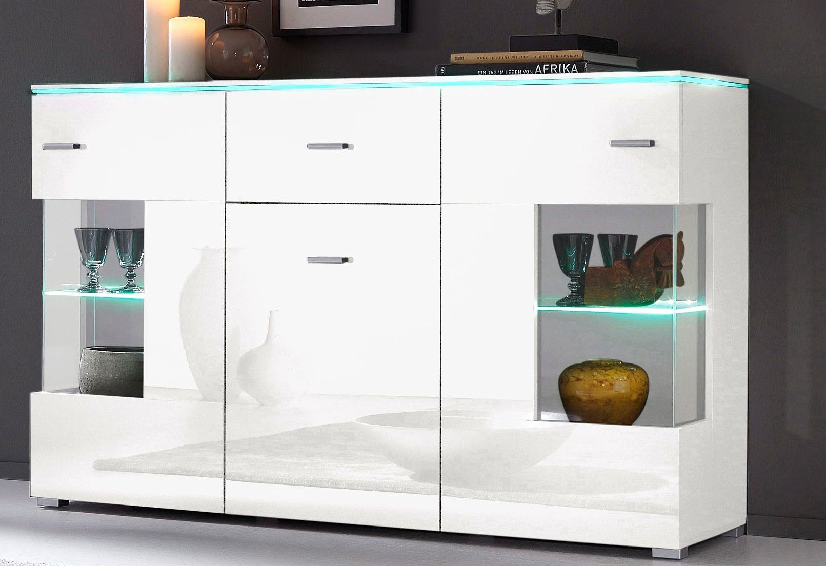 Höltkemeyer Dressoir Happy Breedte 150 cm dressoirs wit