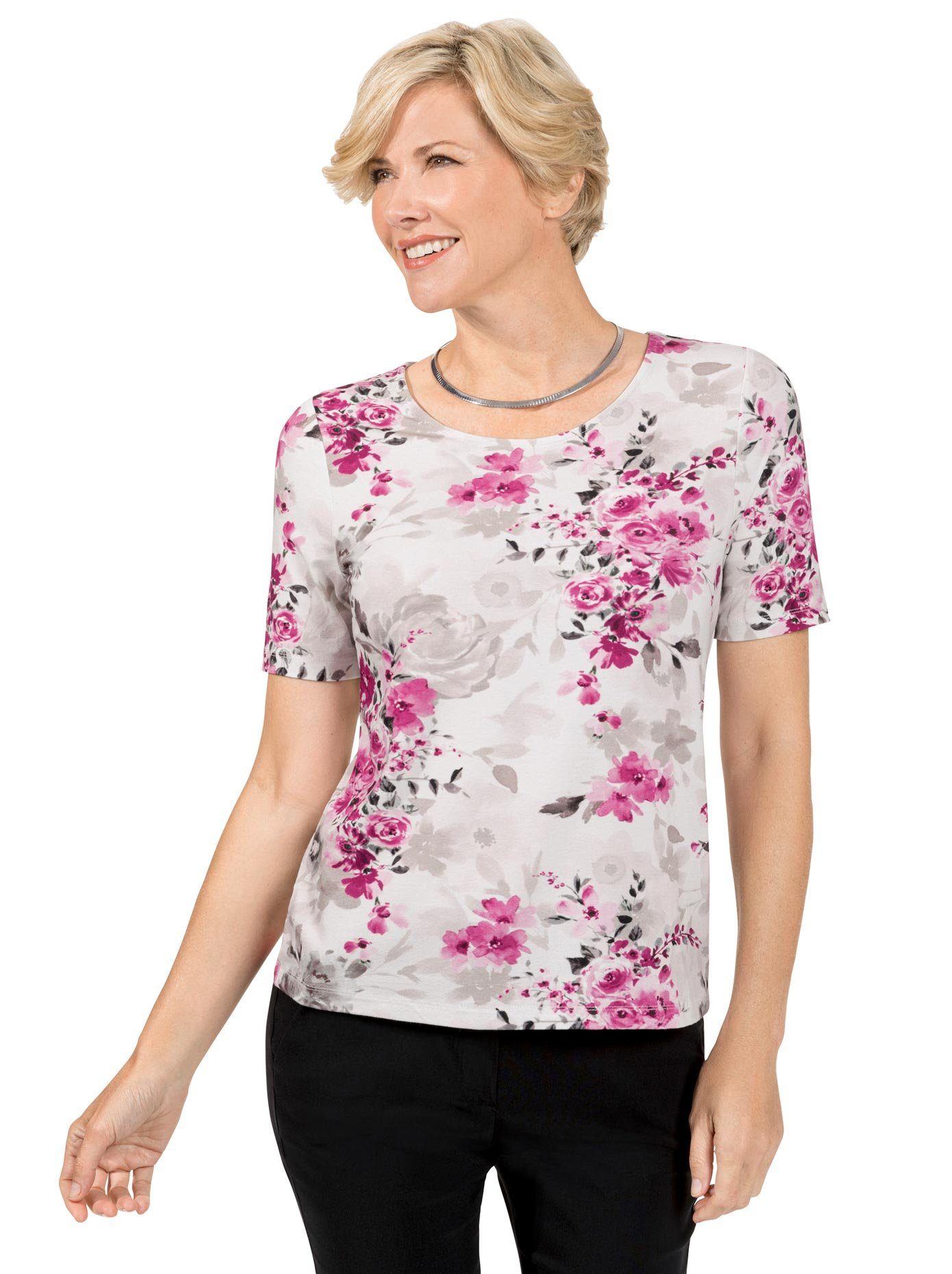 Lady Shirt met korte mouwen Shirt (1-delig)
