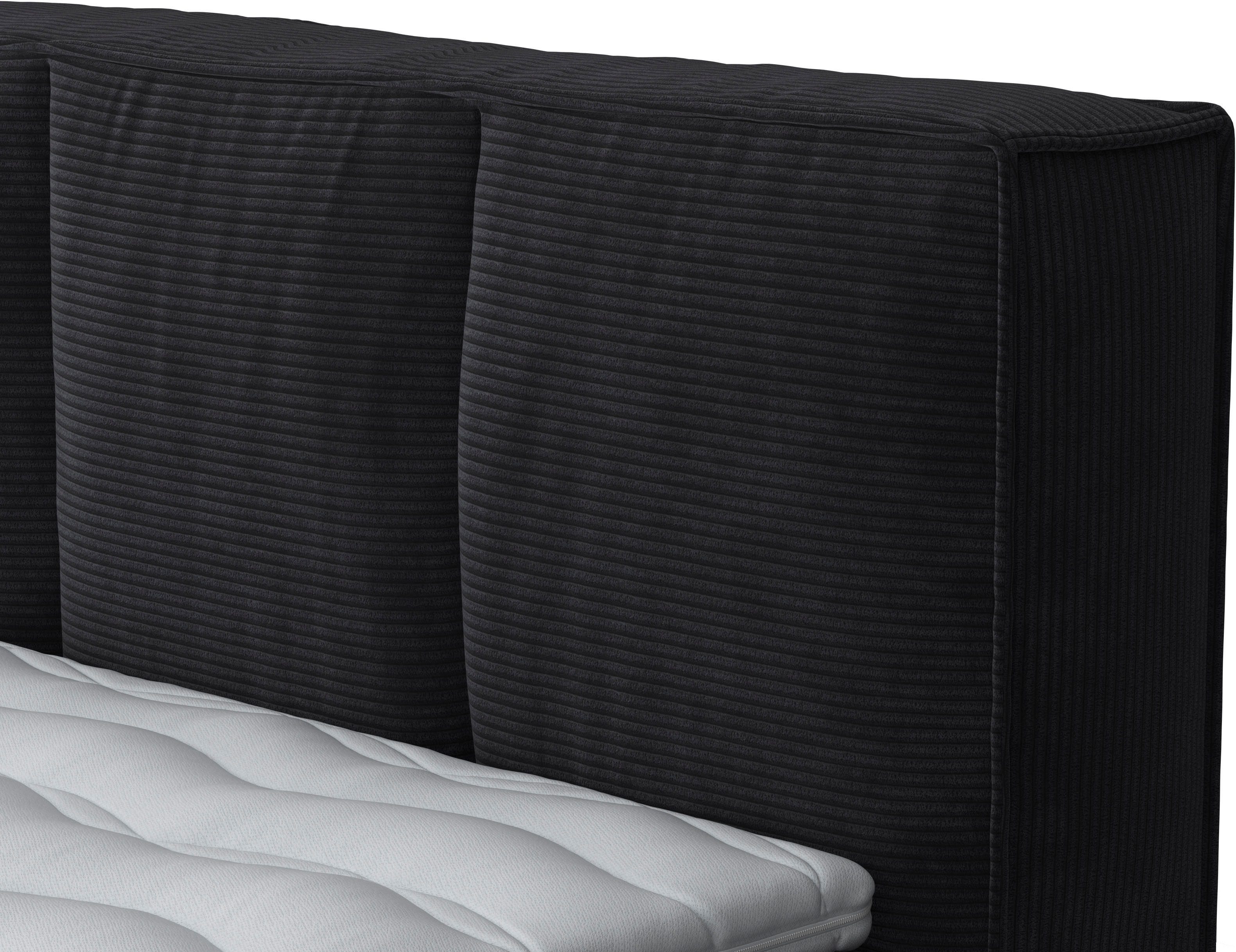 Home affaire Boxspring Sacy Boxbed incl. topmatras, 2 matrassen, hardheden H2, H3 en H4 naar keuze