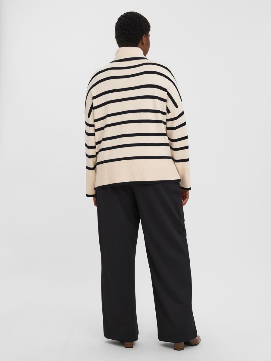 Vero Moda Curve Coltrui VMSABA LS ROLLNECK BLOUSE GA NOOS CUR