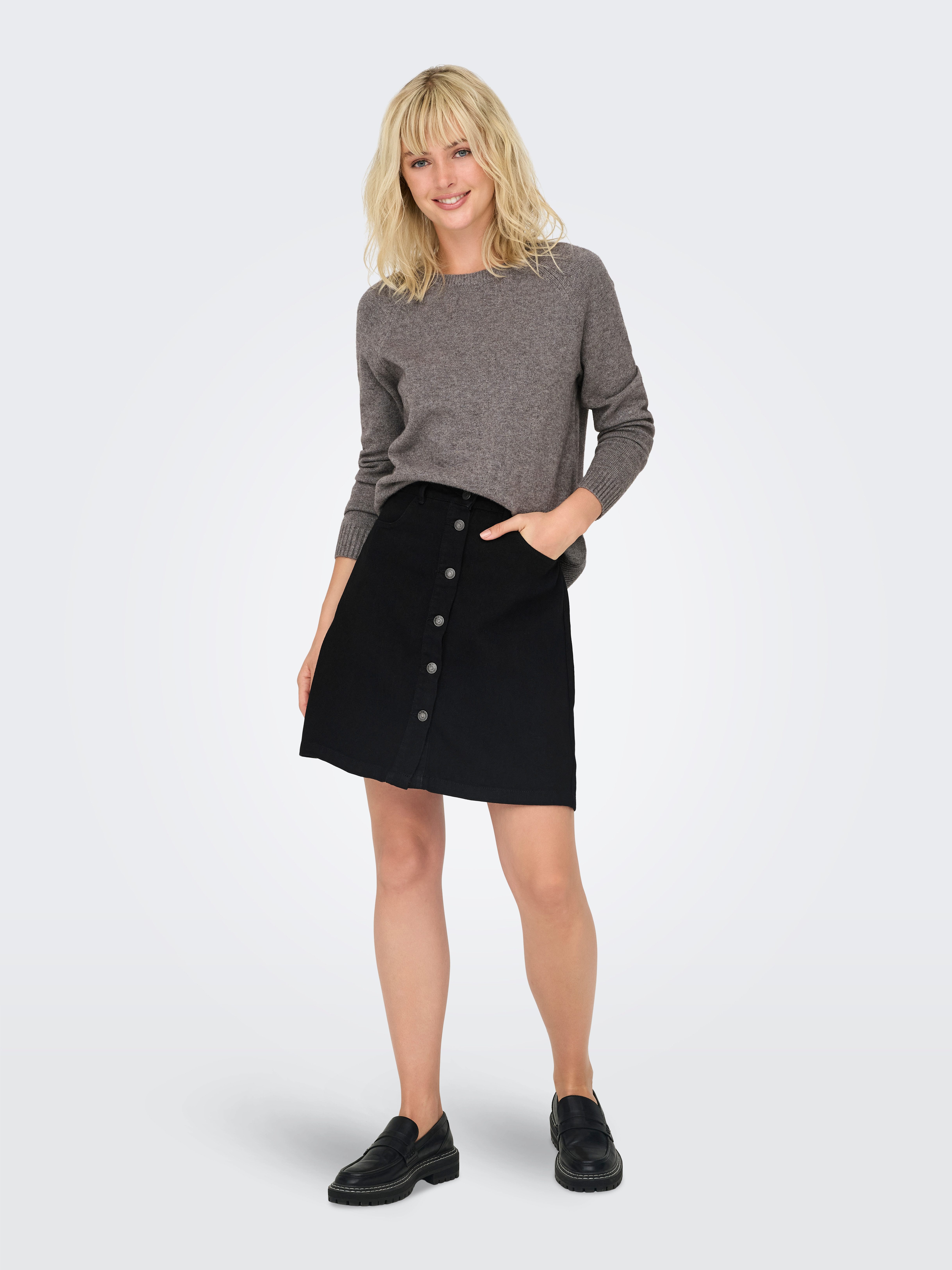 Only Jeans rok ONLFARRAH REG BOX DNM GUA