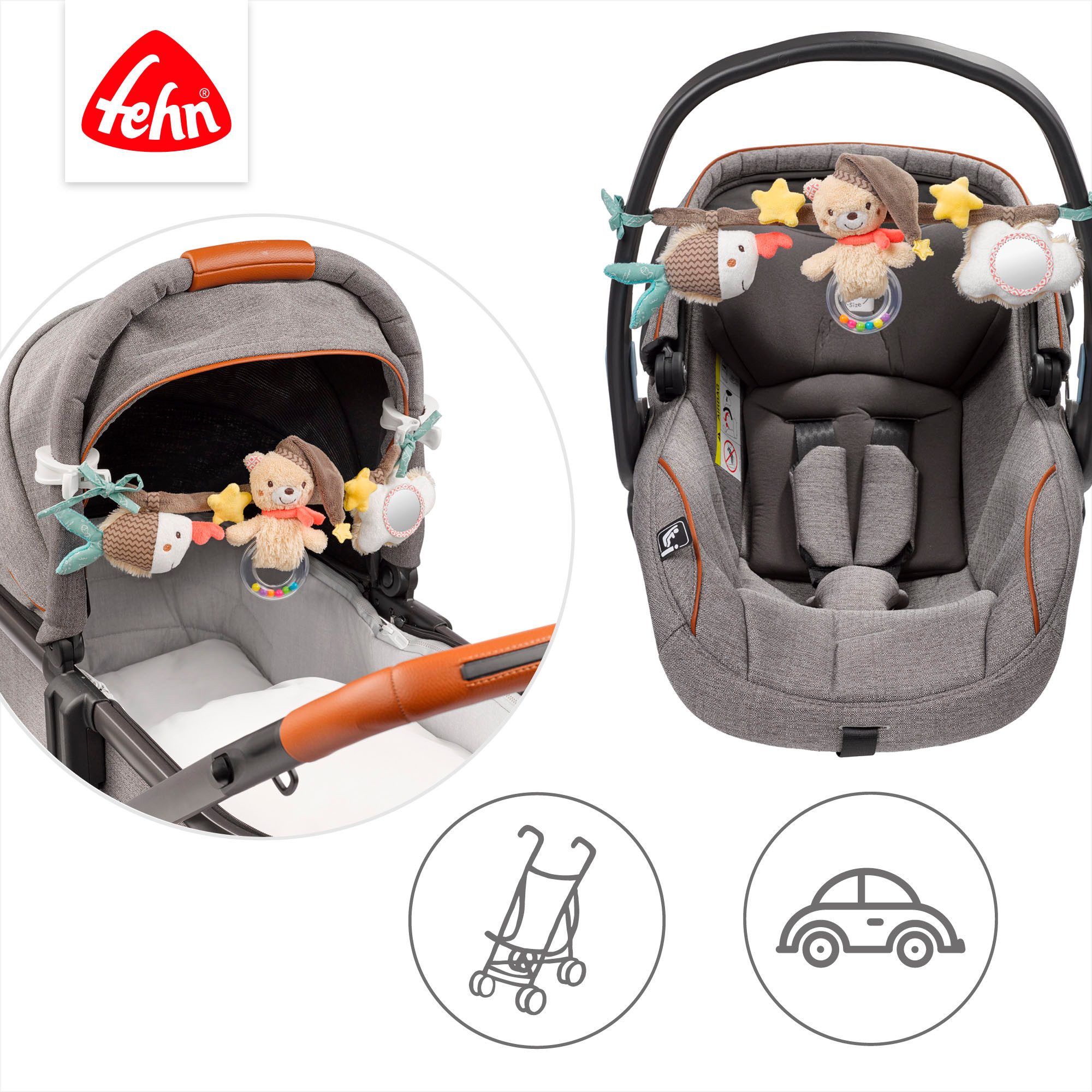Fehn Kinderwagenketting BRUNO