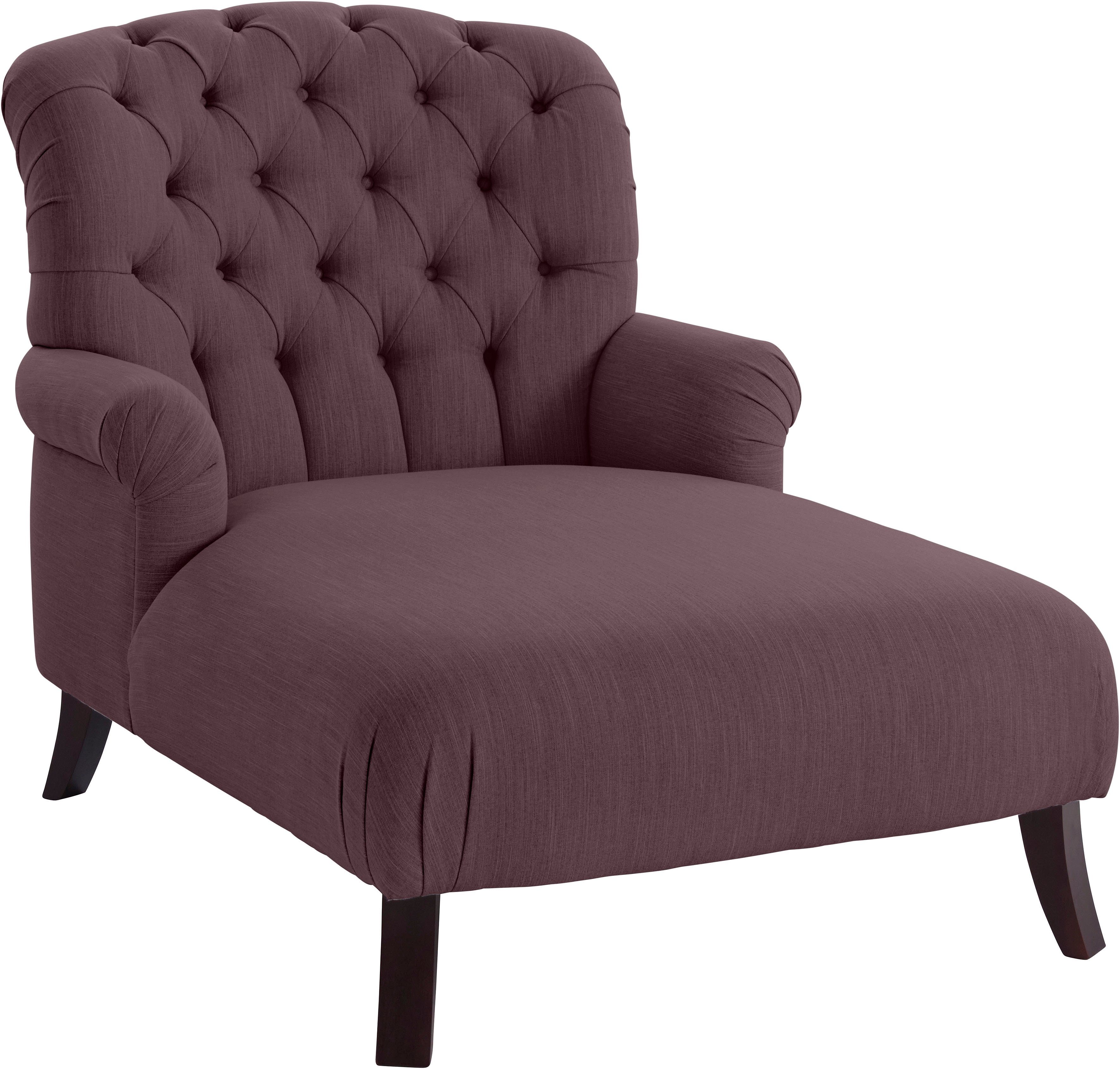 Guido Maria Kretschmer Home&Living Loveseat Amiens fauteuil loungefauteuil met prachtige capitonnage achter