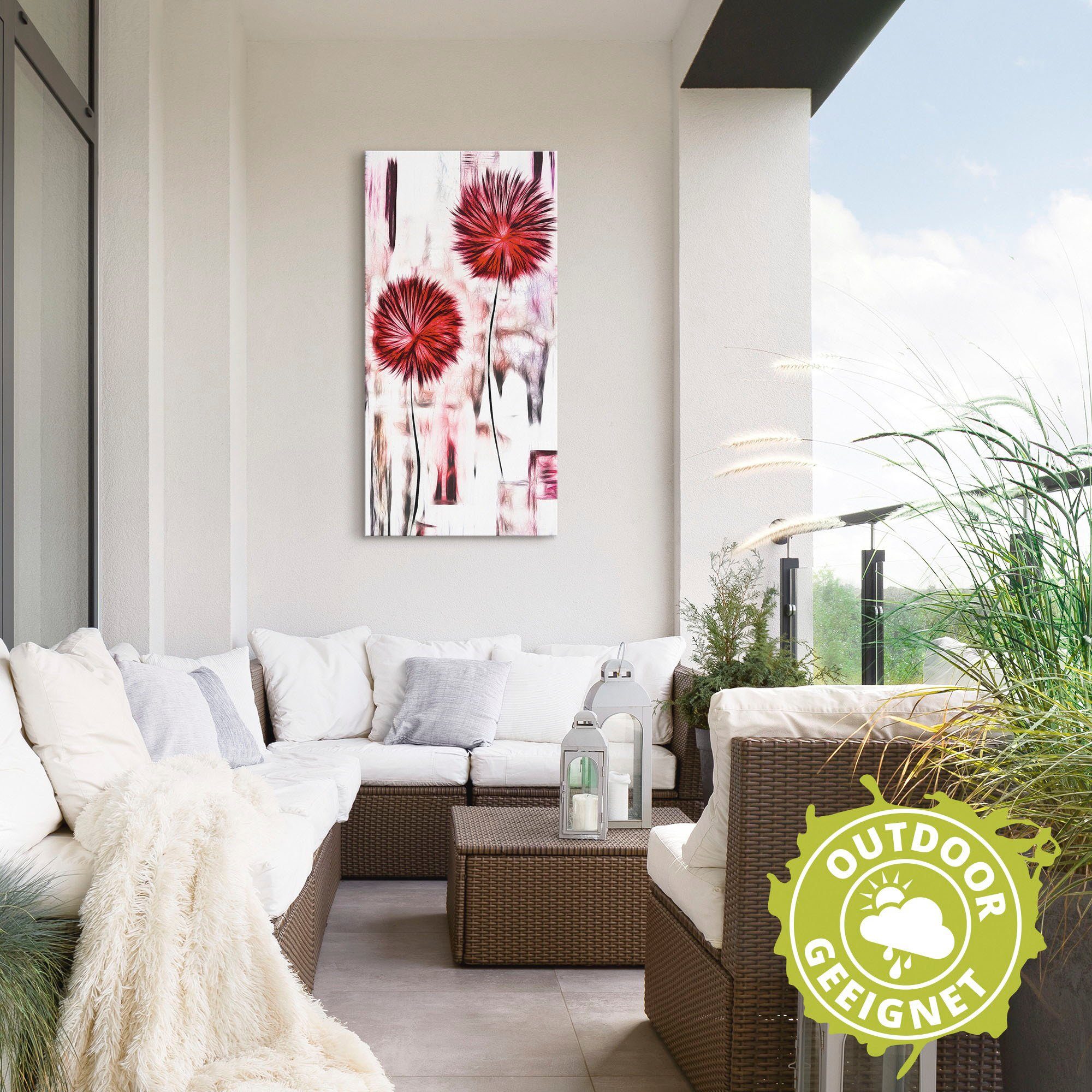 Artland Artprint Bloemen als artprint van aluminium, artprint op linnen, muursticker of poster in verschillende maten