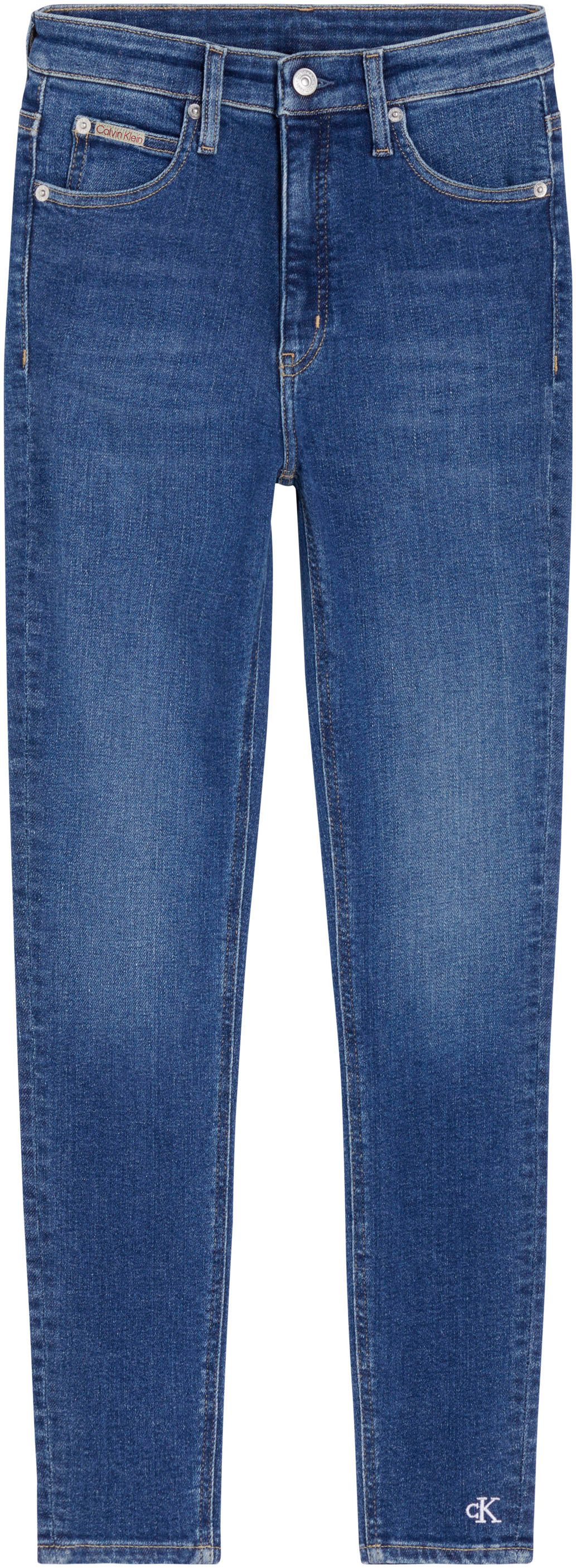 Calvin Klein Skinny fit jeans HIGH RISE SUPER SKINNY ANKLE
