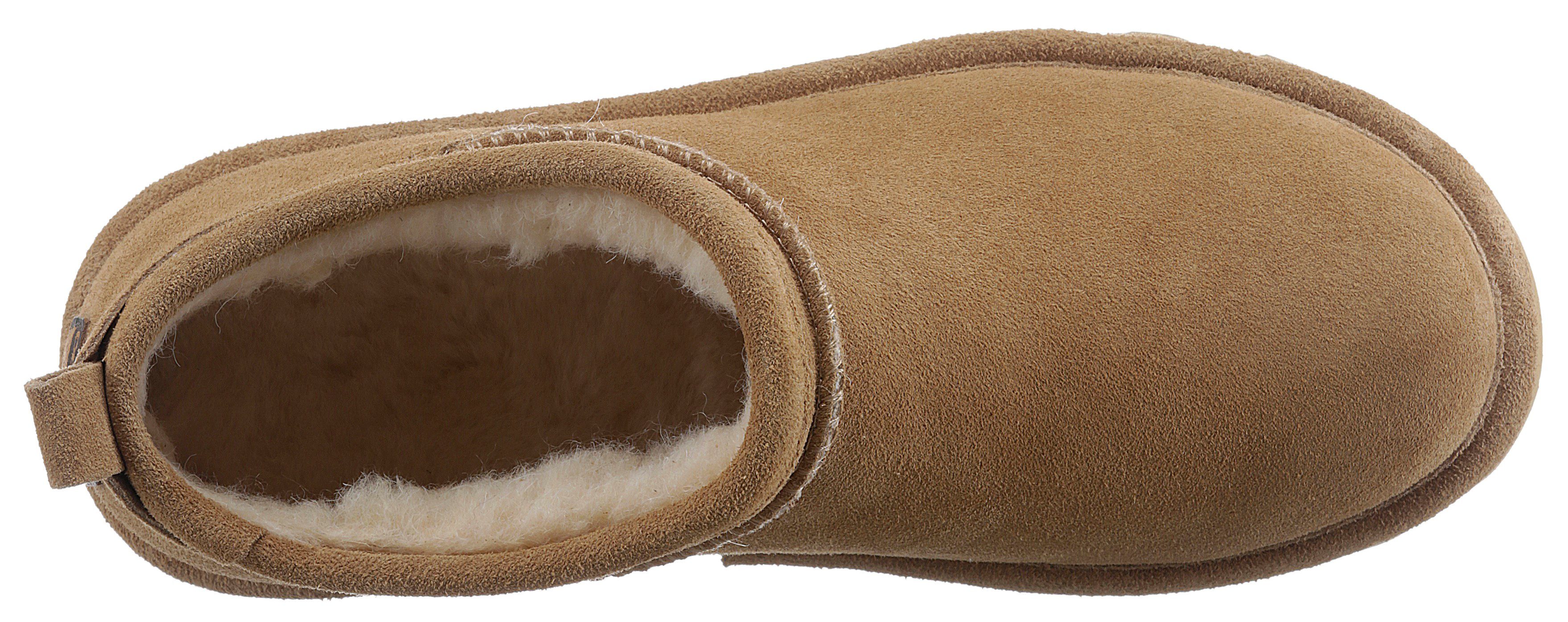 Bearpaw Winterlaarzen SuperShorty ELLE SHORT , instaplaarzen met waterafstotende bearcoat™ impregnering