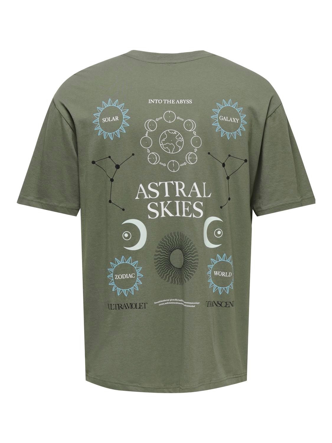 ONLY & SONS T-shirt ONSKEANE RLX SS PRINT TEE NOOS