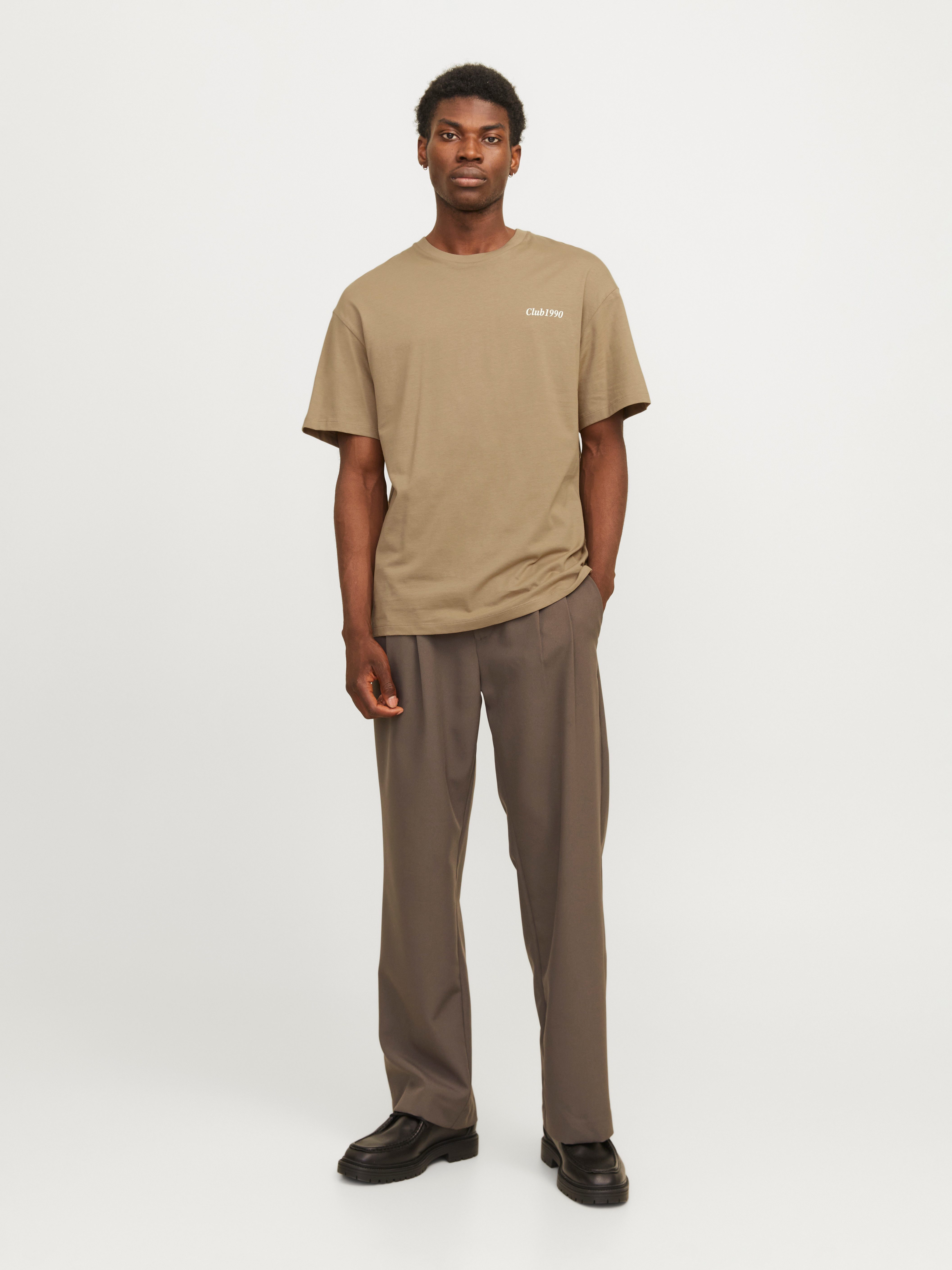 Jack & Jones Shirt met ronde hals JJEBRADLEY GRAPHIC TEE SS O-NECK NOOS